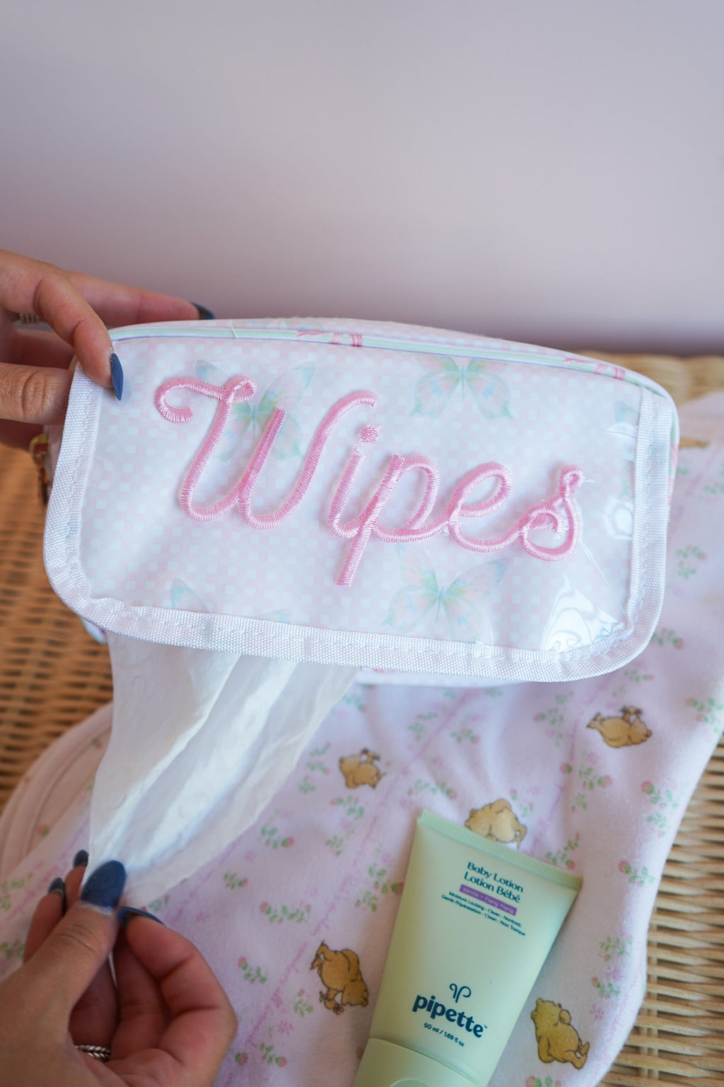 Wipes Pouch - Clear Coat Bag