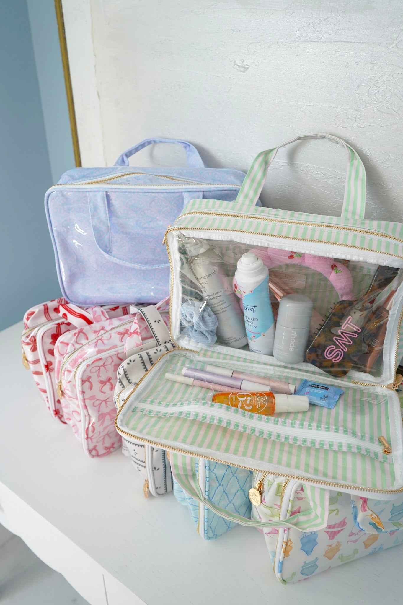 Clear Coat Toiletry Case