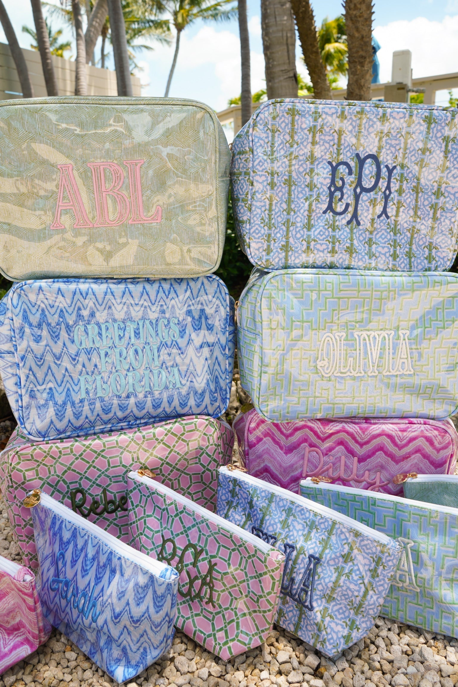 Clear Coat Toiletry Bags x Lemon Park | Customizable