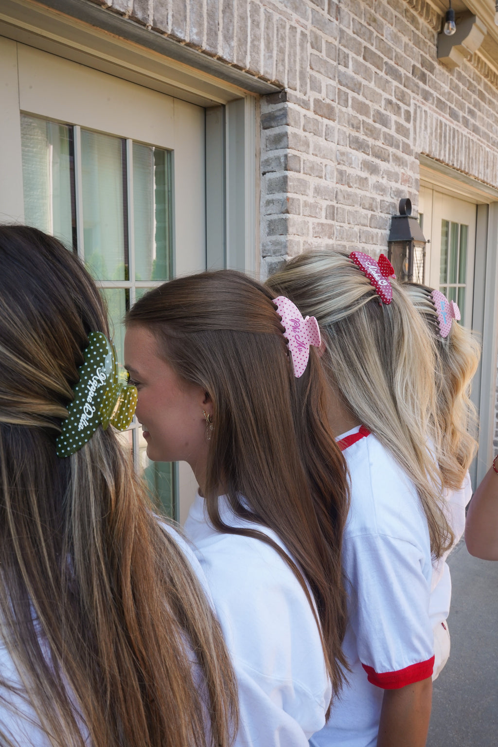 Sorority Hair Clips