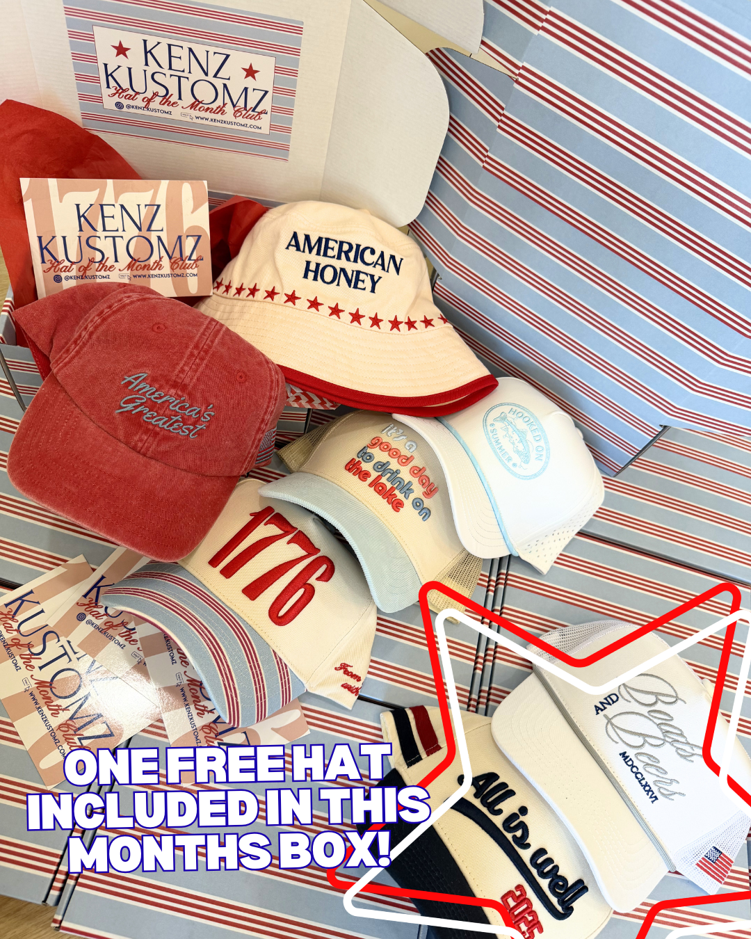 HAT OF THE MONTH CLUB