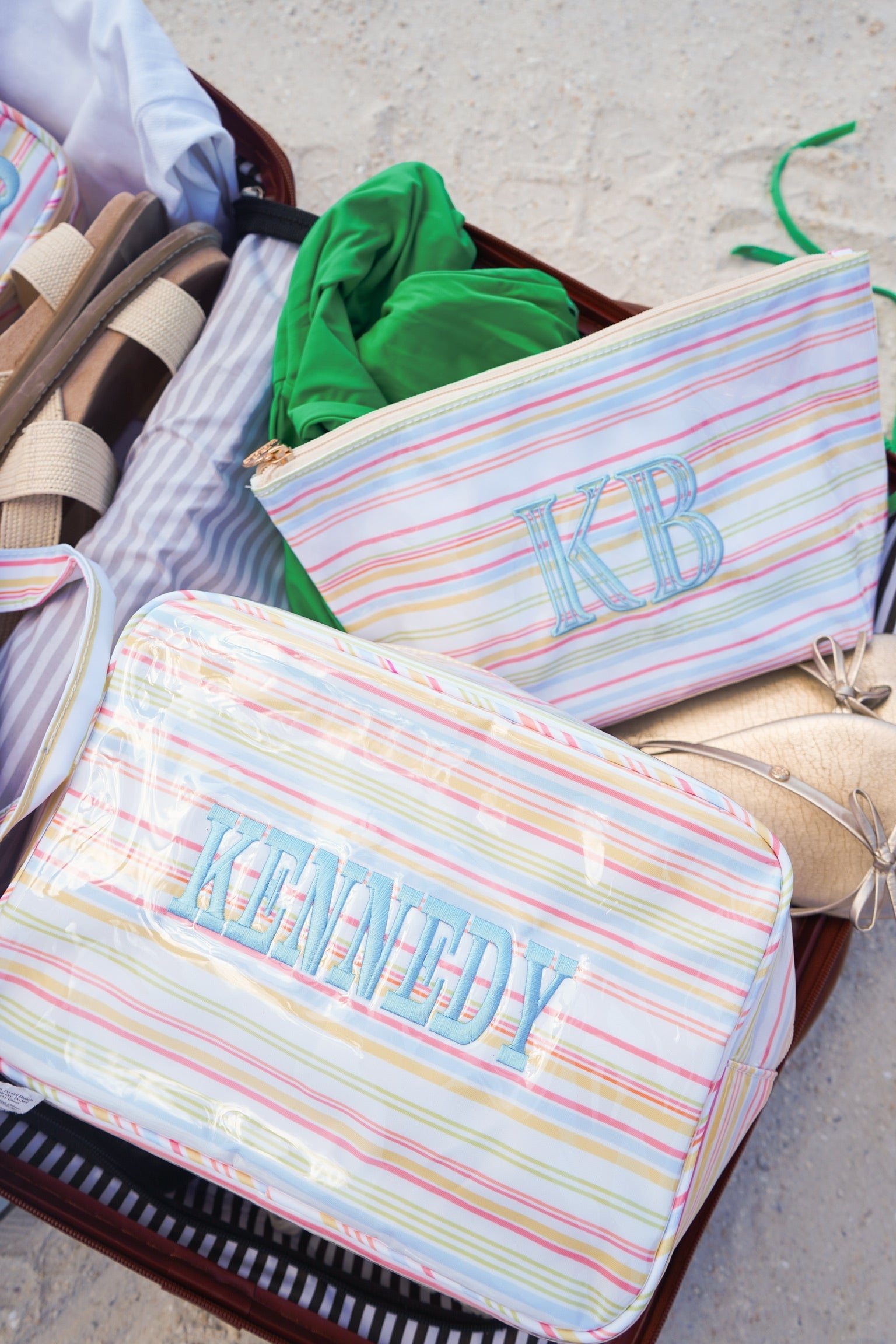 Clear Coat XL Toiletry Bag
