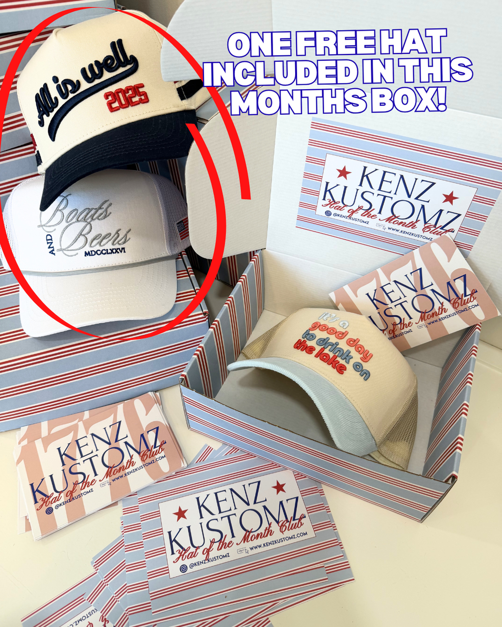 HAT OF THE MONTH CLUB
