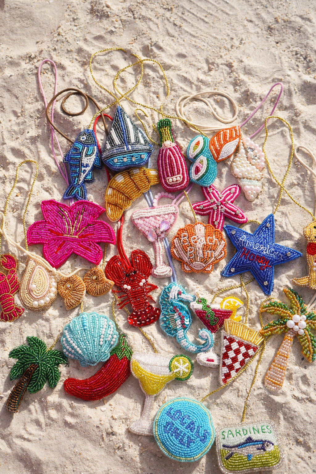 Beaded Bag Charms