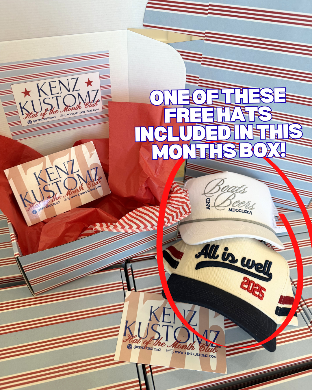 HAT OF THE MONTH CLUB
