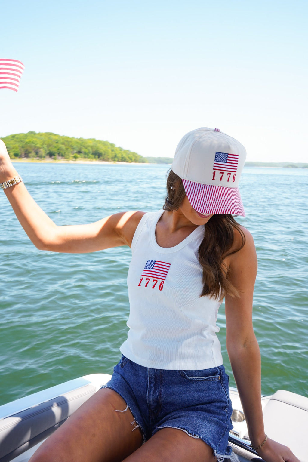 1776 American Flag Hat - PREORDER