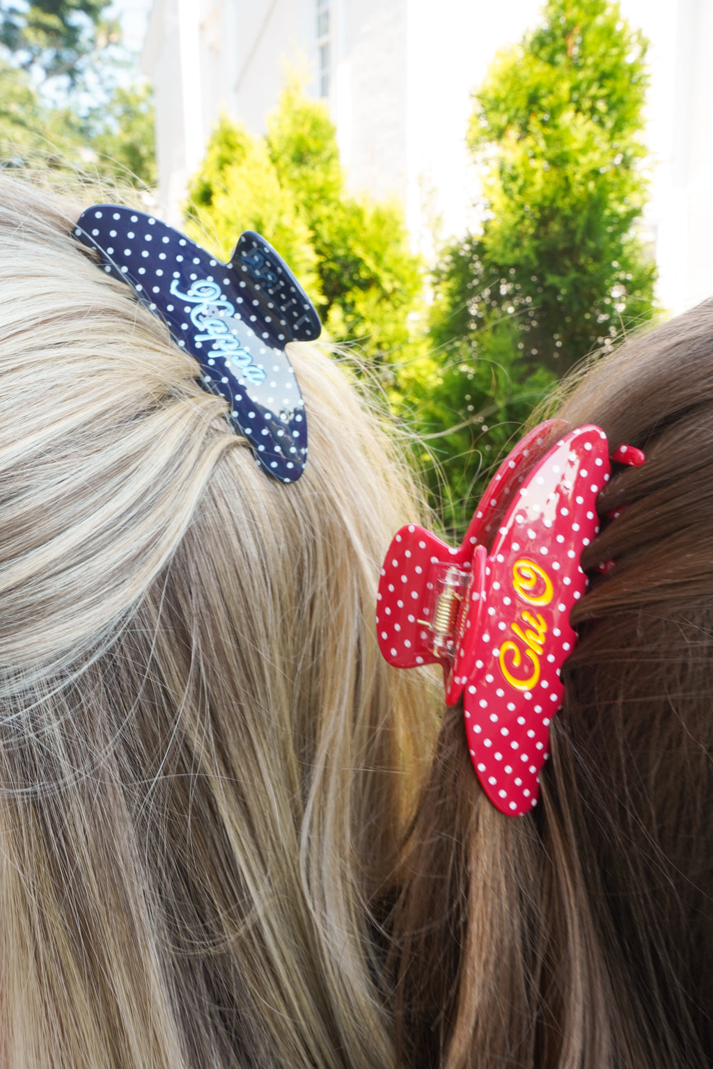 Sorority Hair Clips