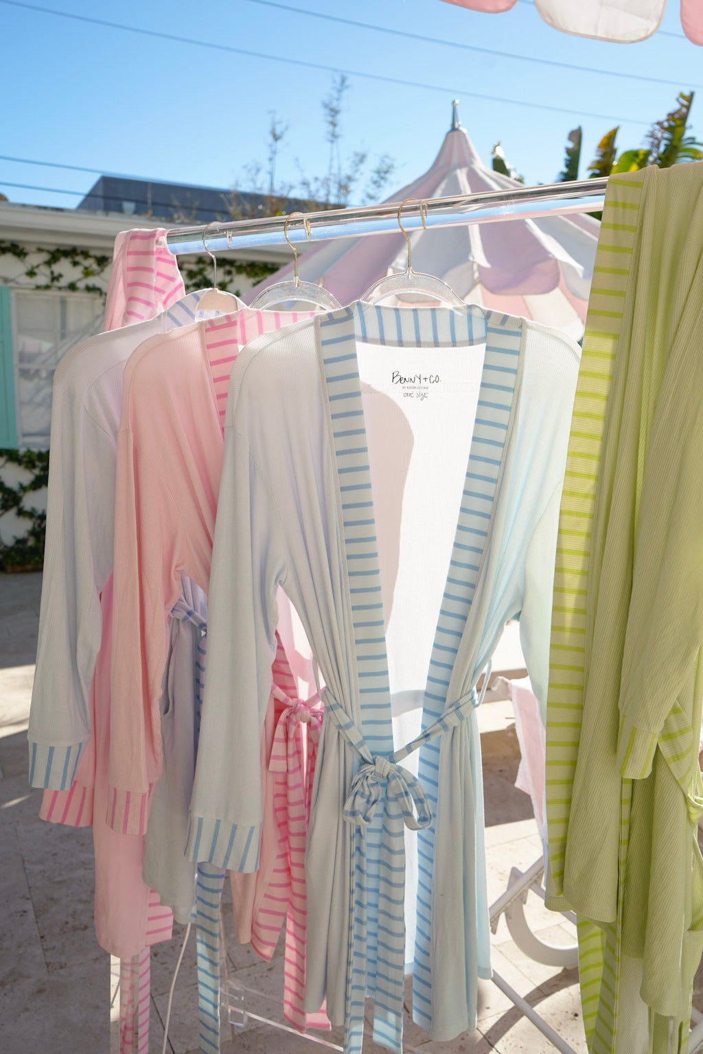 The Ribbed Bamboo Lounge Robe