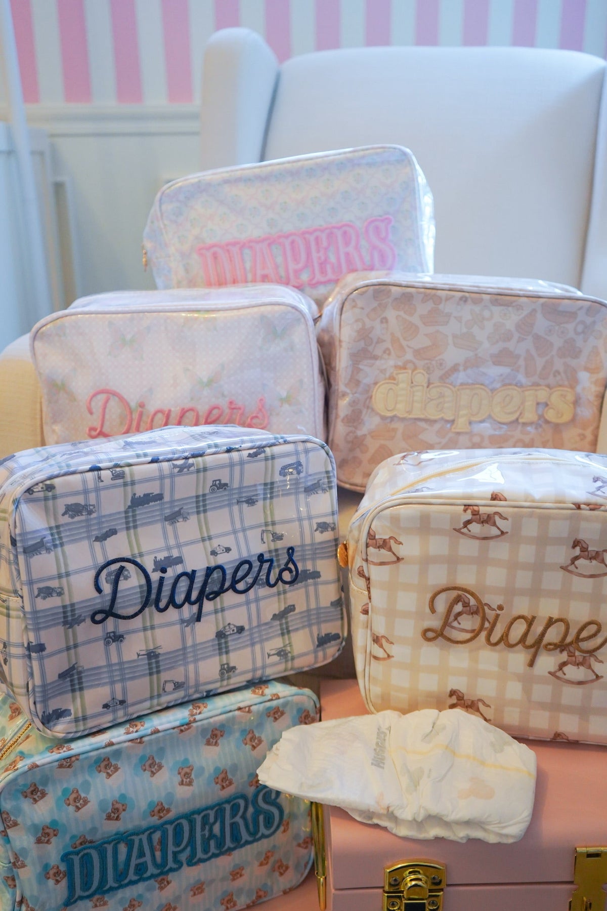 Diapers XL - Clear Coat Bag