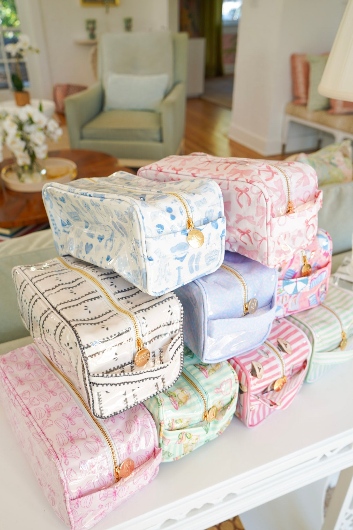 Clear Coat Toiletry Dopp Kit