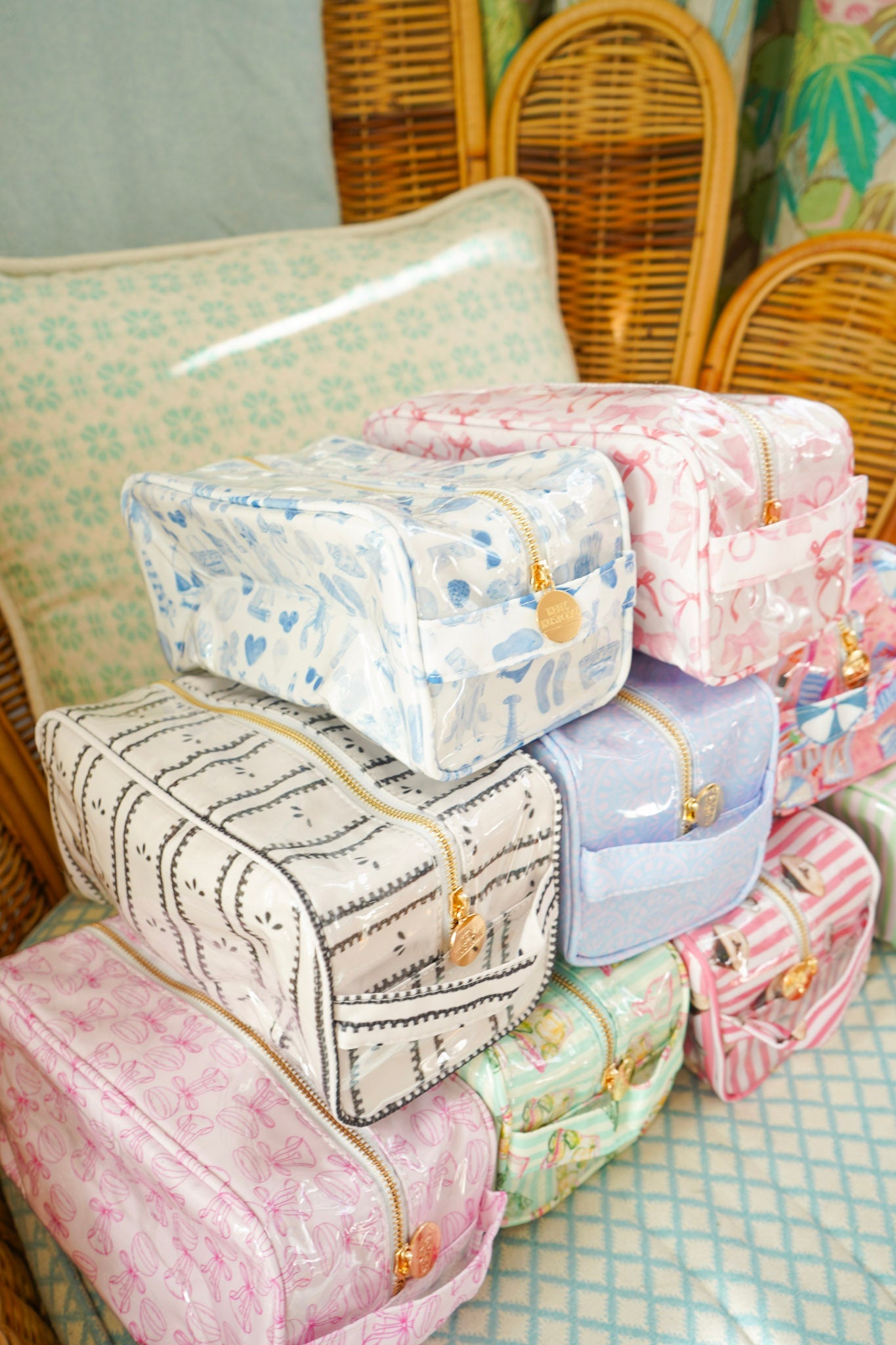 Clear Coat Toiletry Dopp Kit