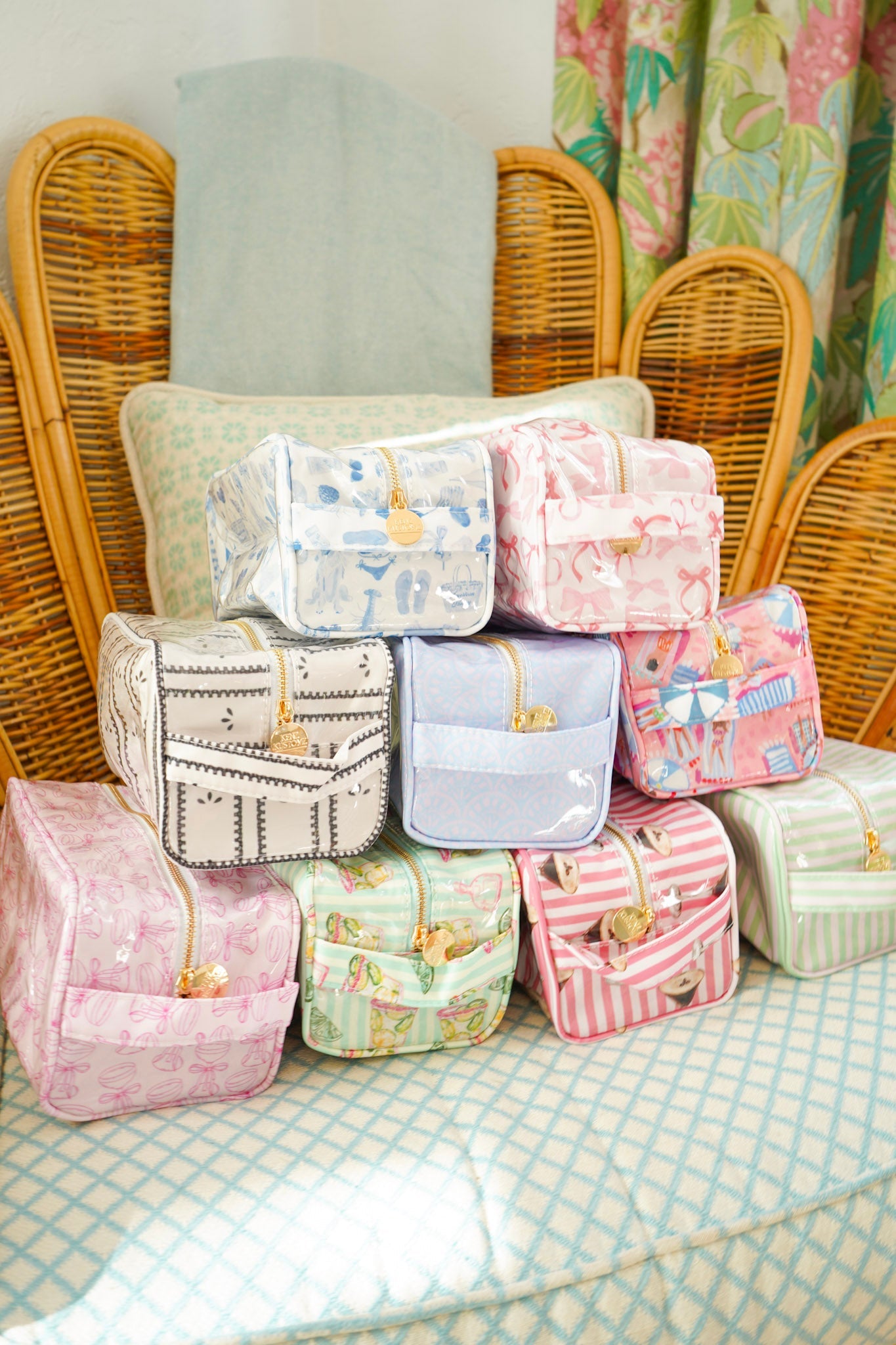 Clear Coat Toiletry Dopp Kit