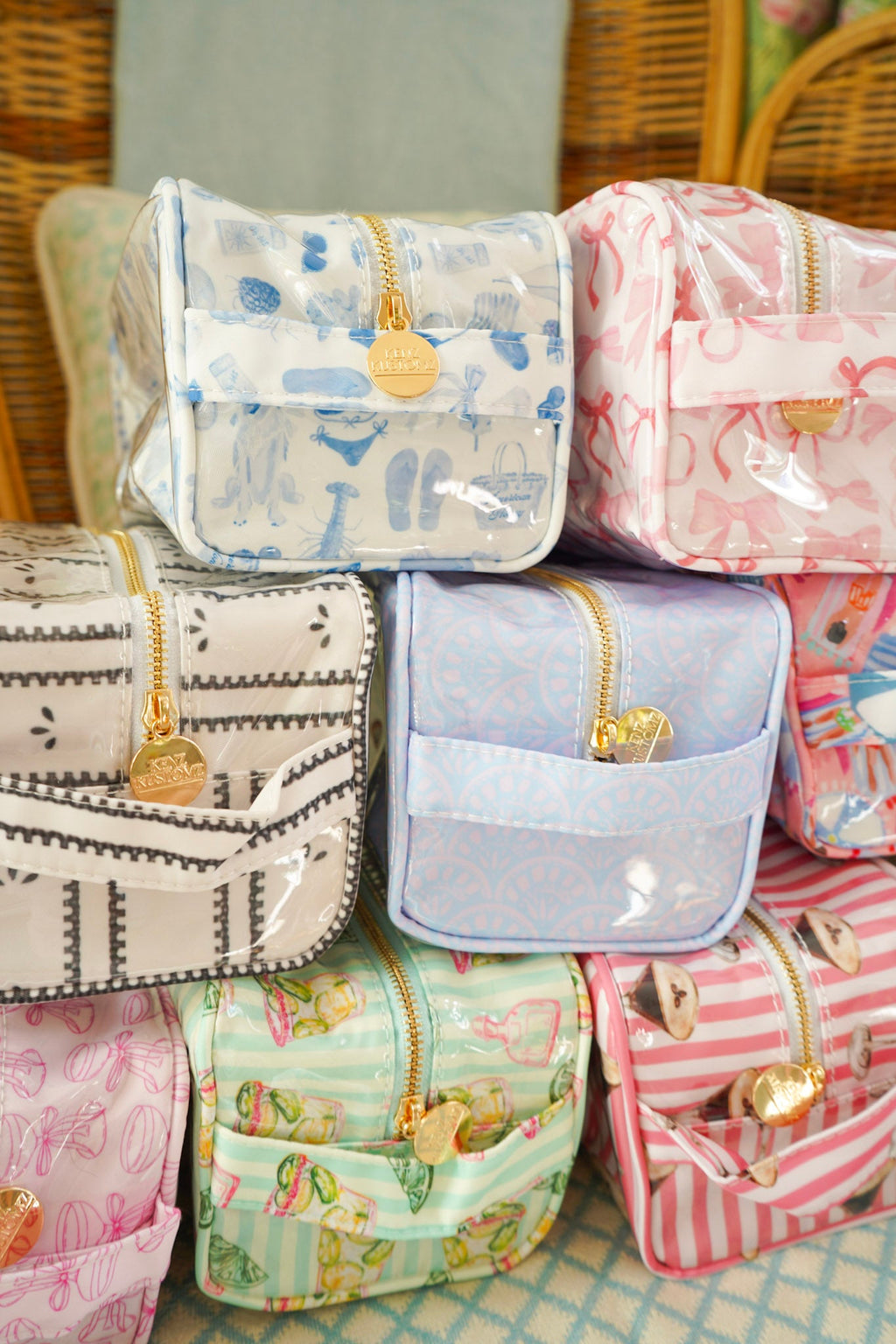 Clear Coat Toiletry Dopp Kit