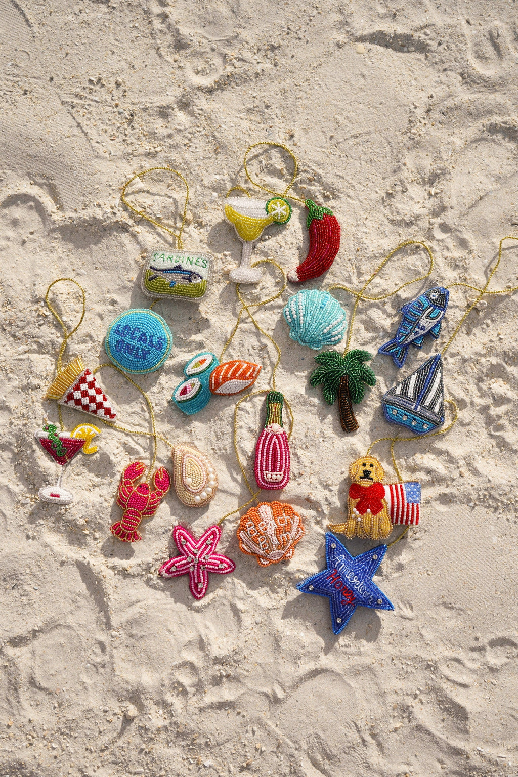 Beaded Bag Charms