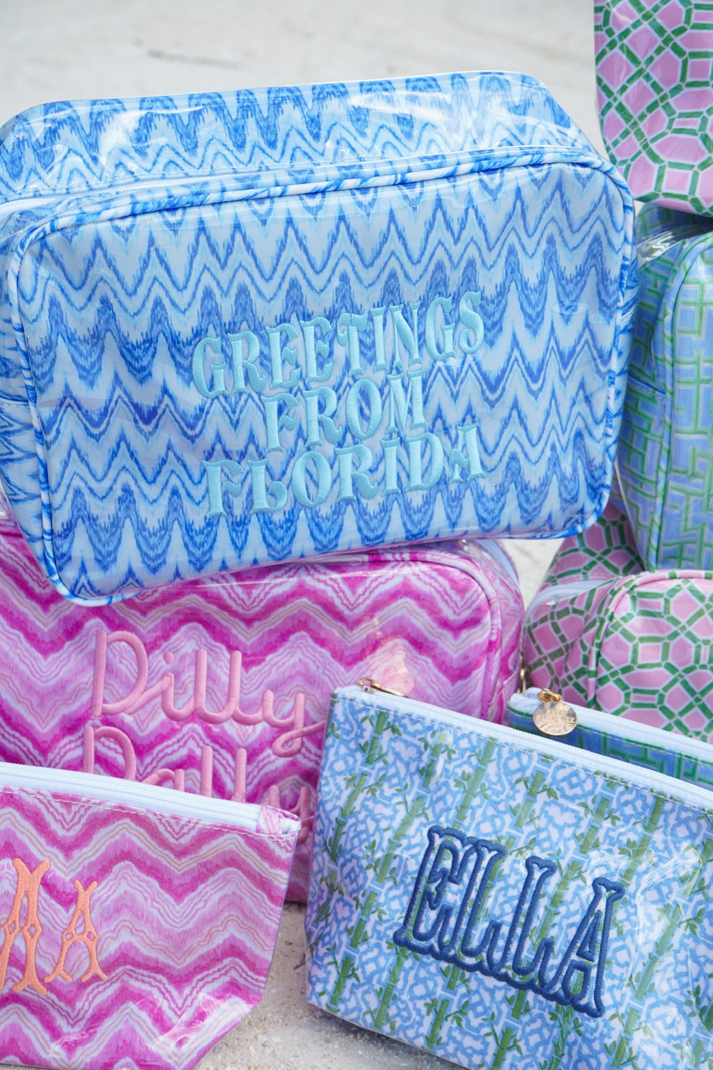 Clear Coat Toiletry Bags x Lemon Park | Customizable