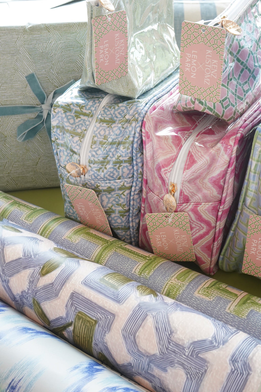Clear Coat Toiletry Bags x Lemon Park | Customizable