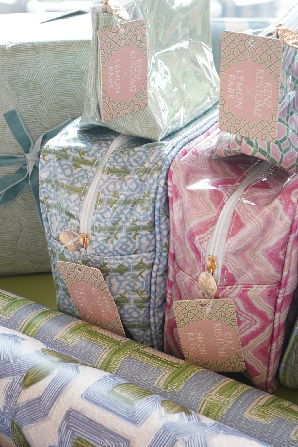 Clear Coat Toiletry Bags x Lemon Park | Customizable