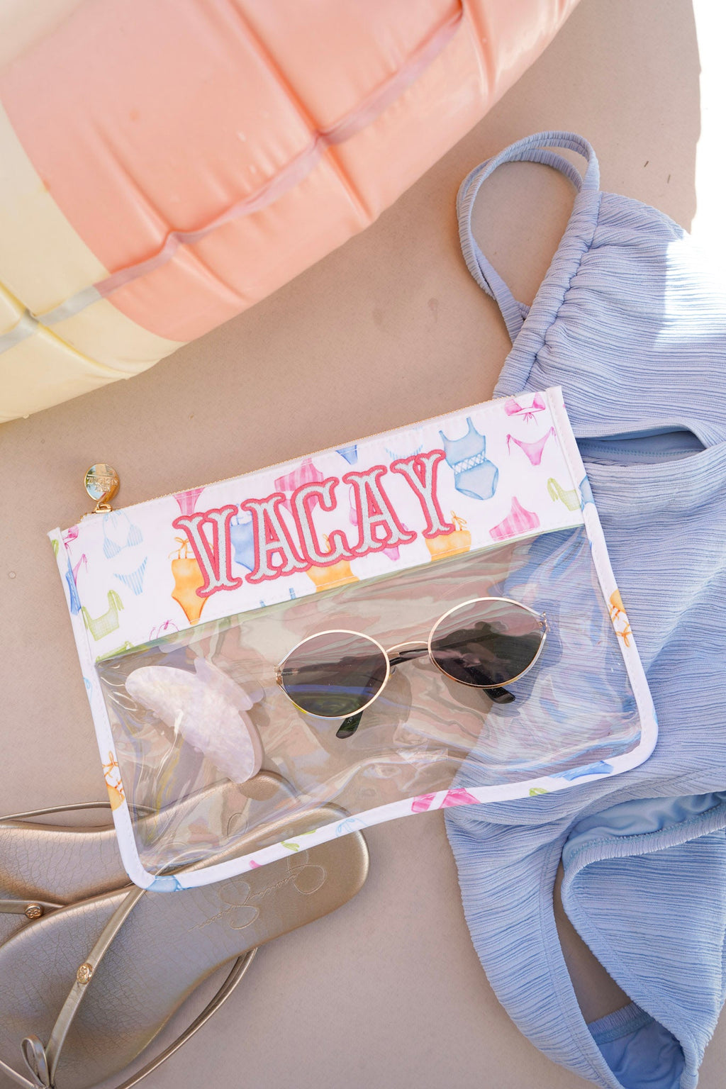 Vacay - Bikinis Clear Pouch