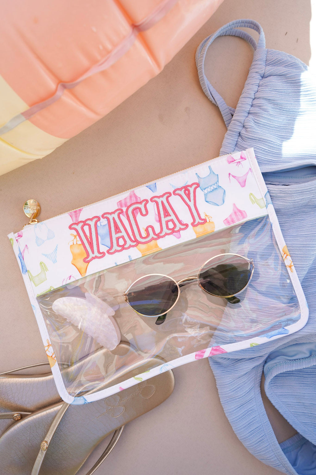 Vacay - Bikinis Clear Pouch