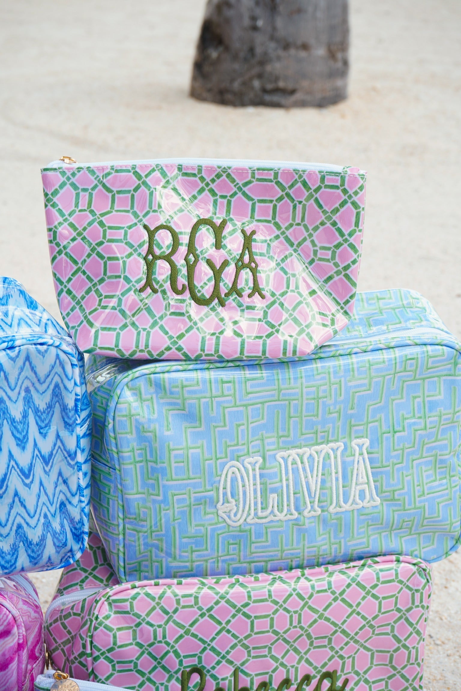 Clear Coat Toiletry Bags x Lemon Park | Customizable