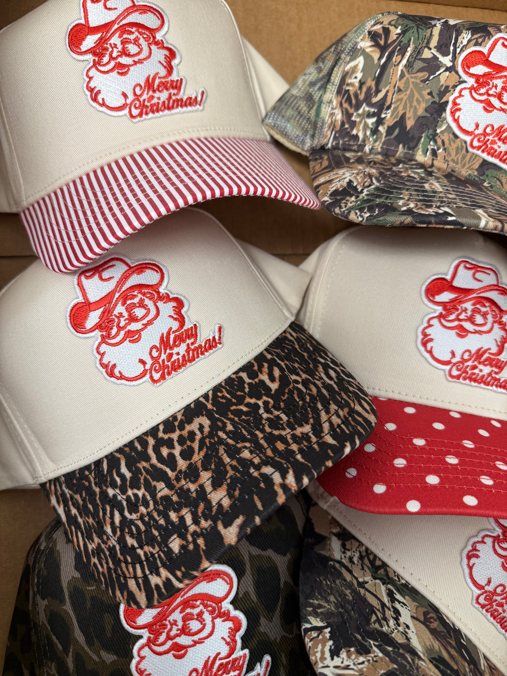 Cowboy Santa Trucker Hat