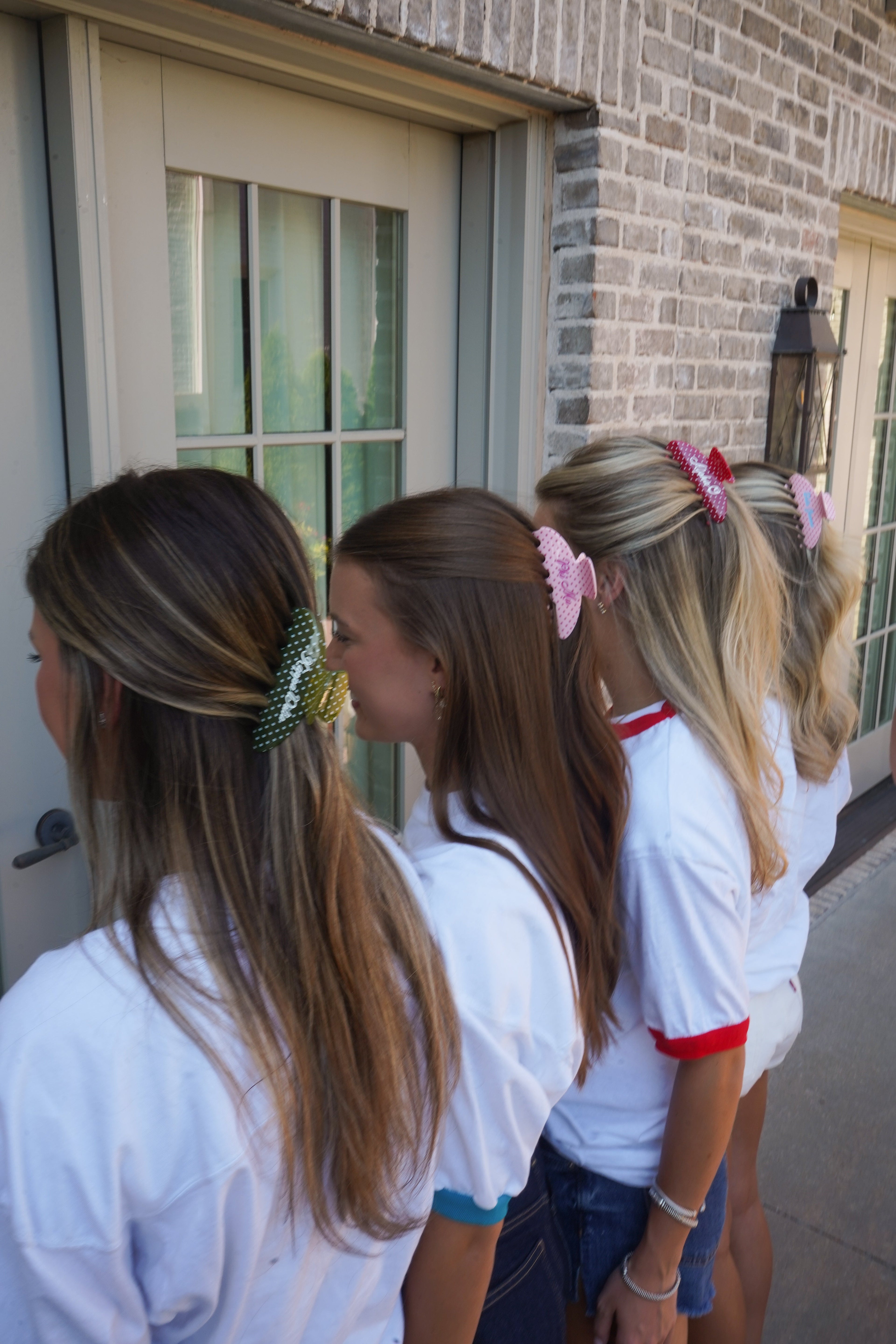 Sorority Hair Clips