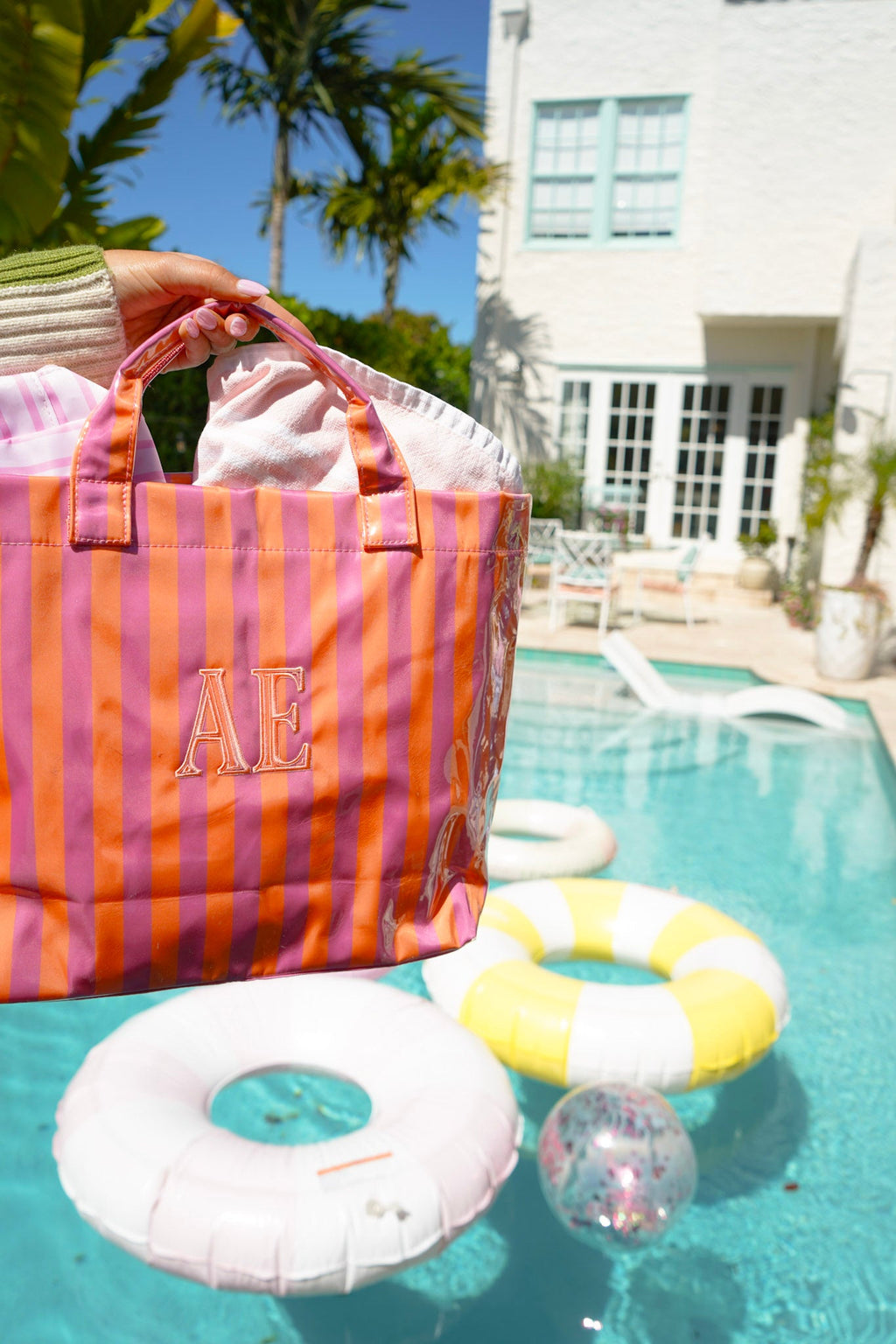 Cabana Clear Coat Tote