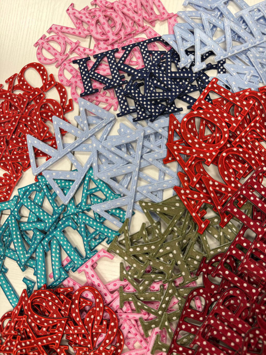 Sorority Greek Patches