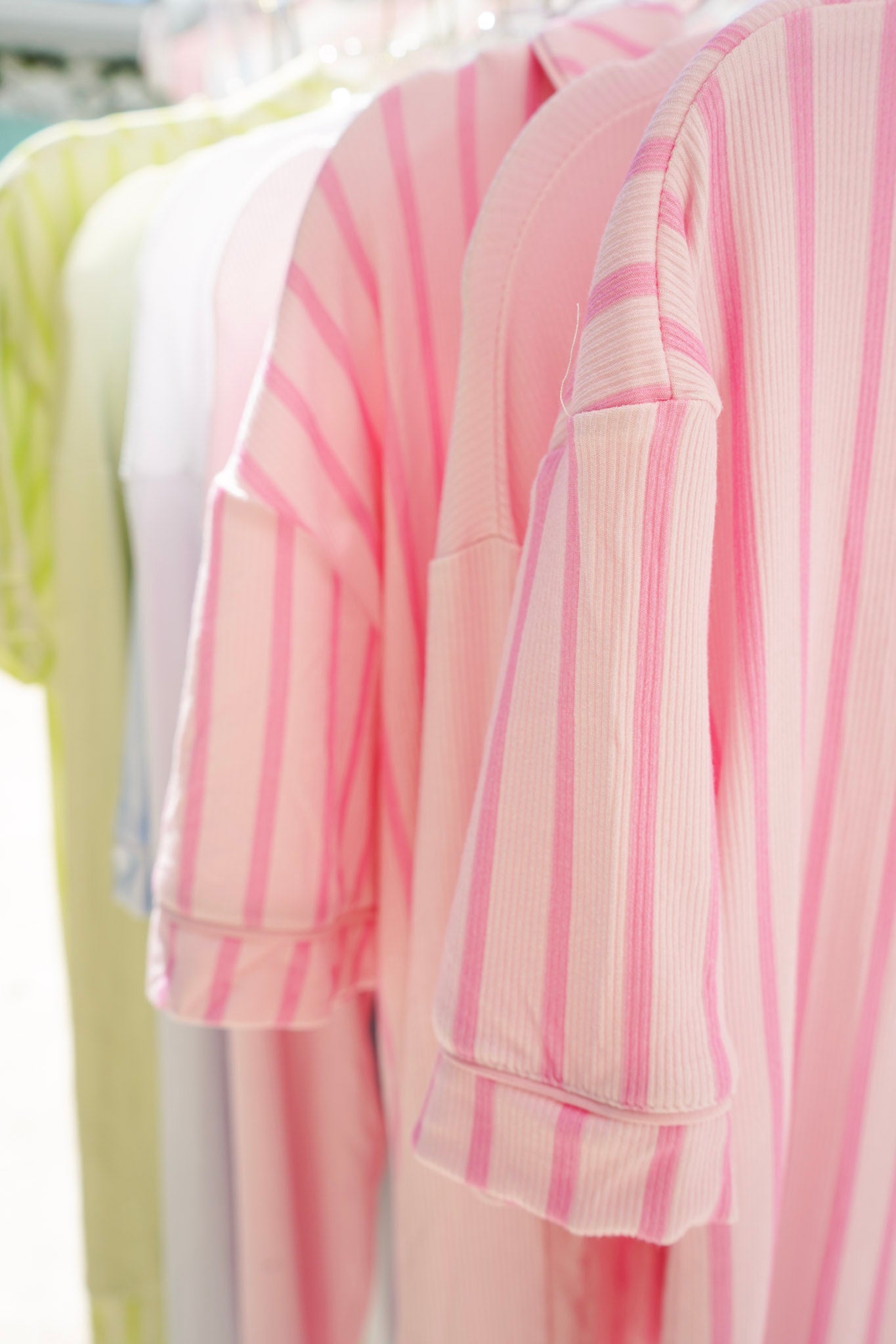 The Ribbed Bamboo Short Pajama Set