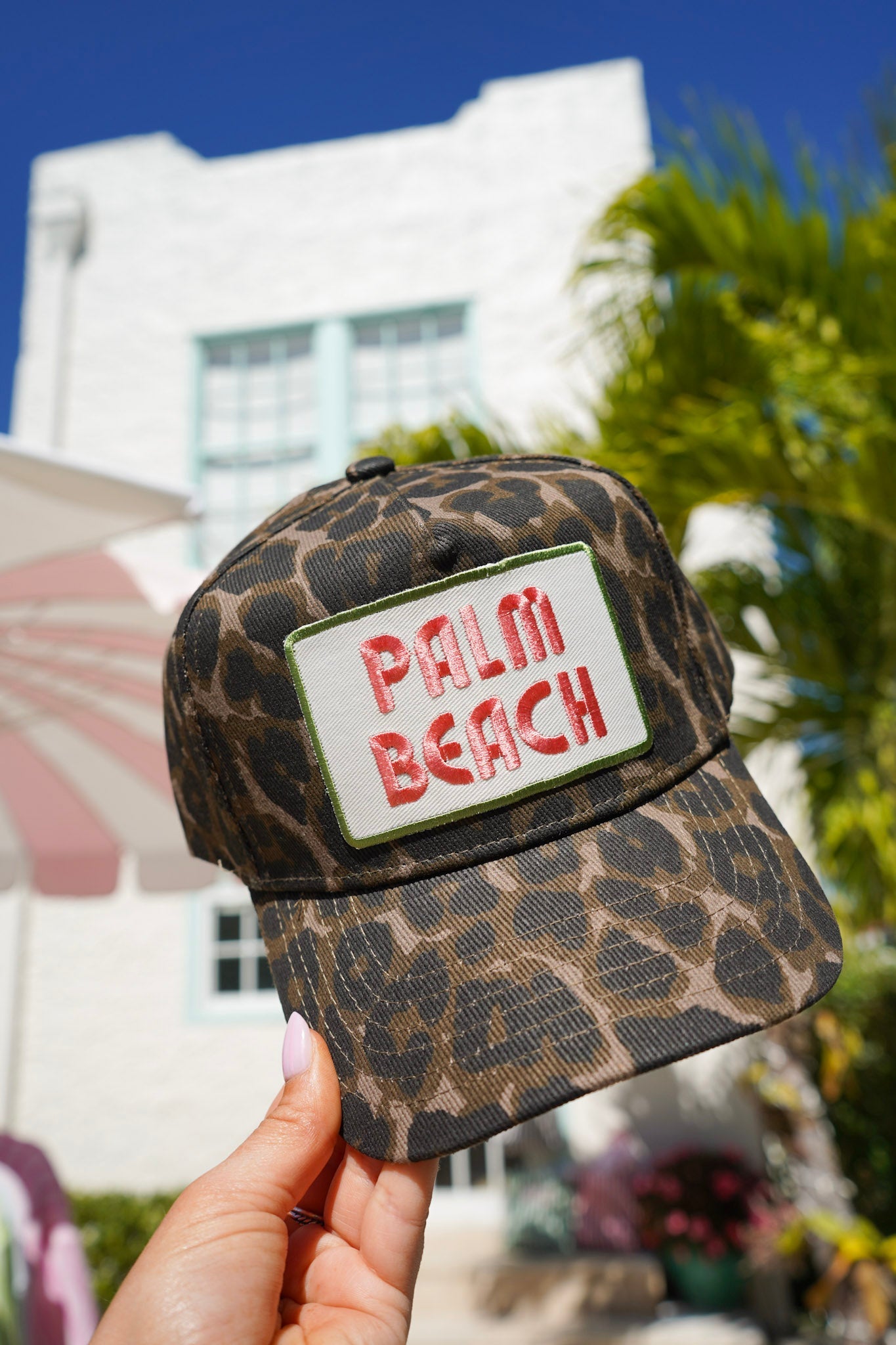 Palm Beach - Vintage Trucker Hat