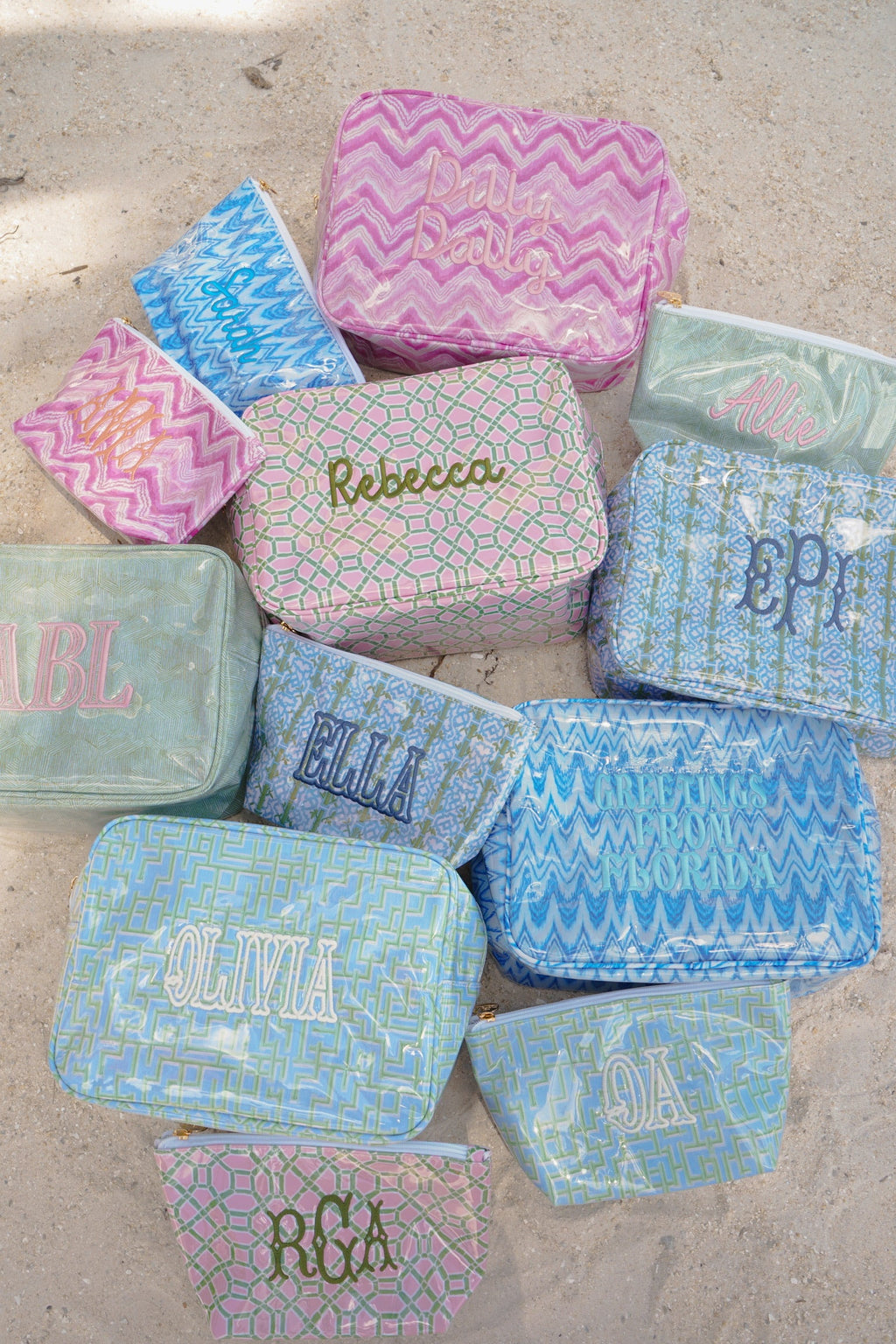 Clear Coat Toiletry Bags x Lemon Park | Customizable