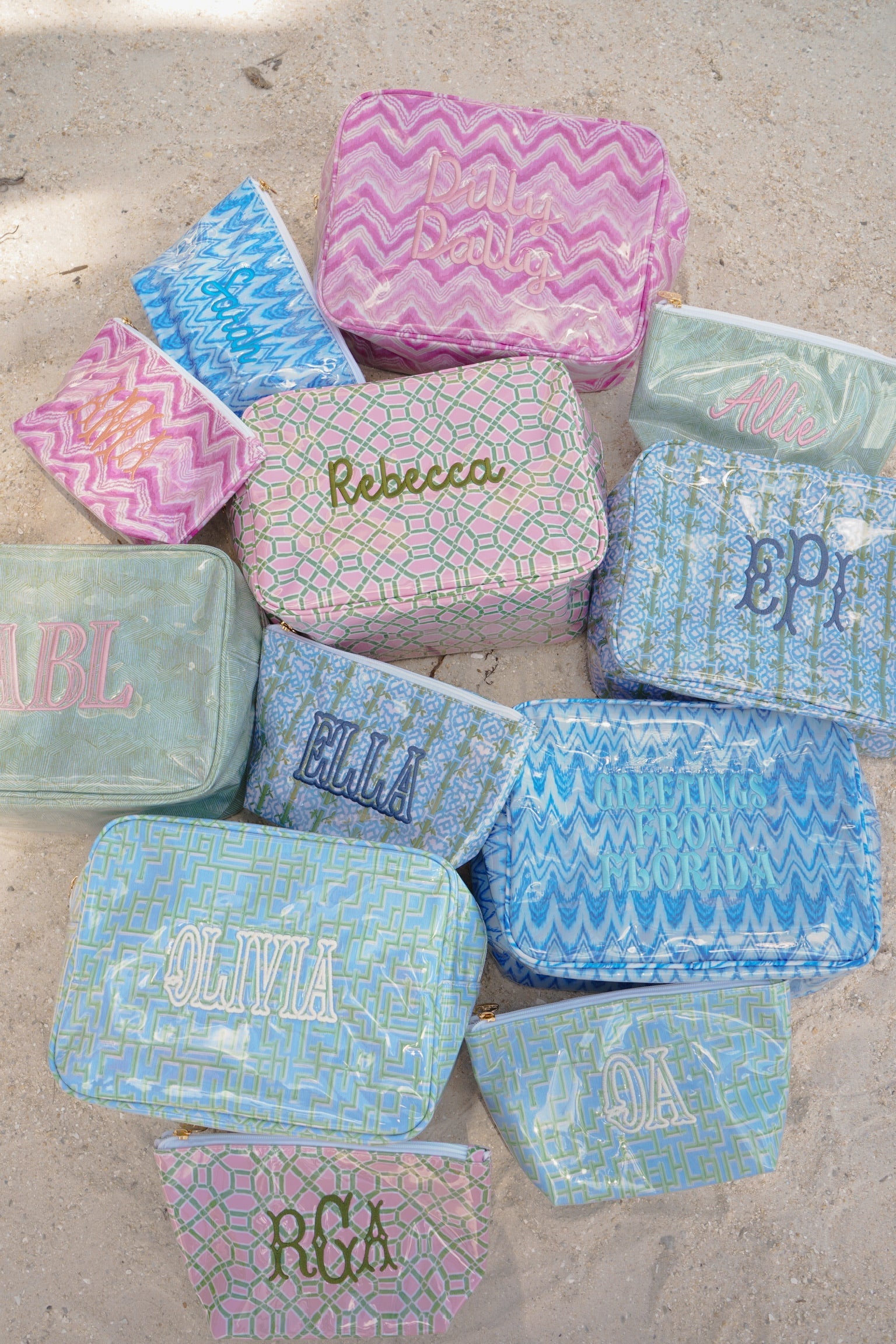 Clear Coat Toiletry Bags x Lemon Park | Customizable