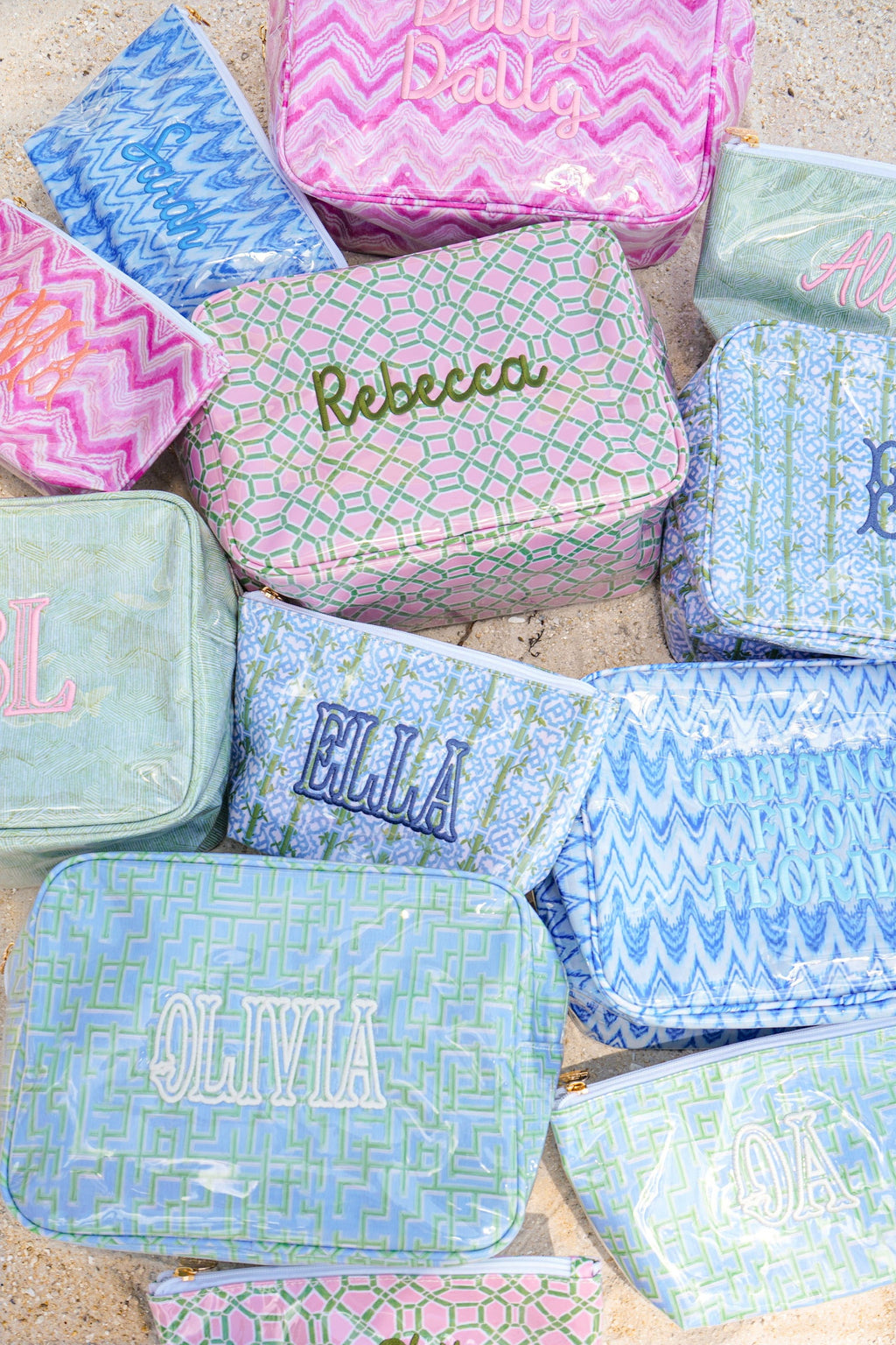 Clear Coat Toiletry Bags x Lemon Park | Customizable