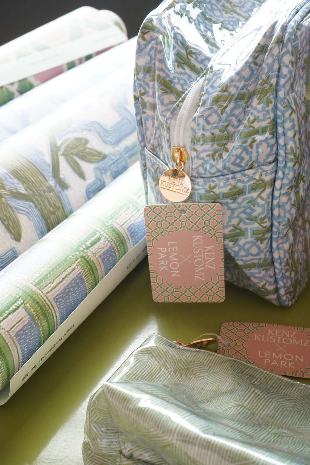 Clear Coat Toiletry Bags x Lemon Park | Customizable