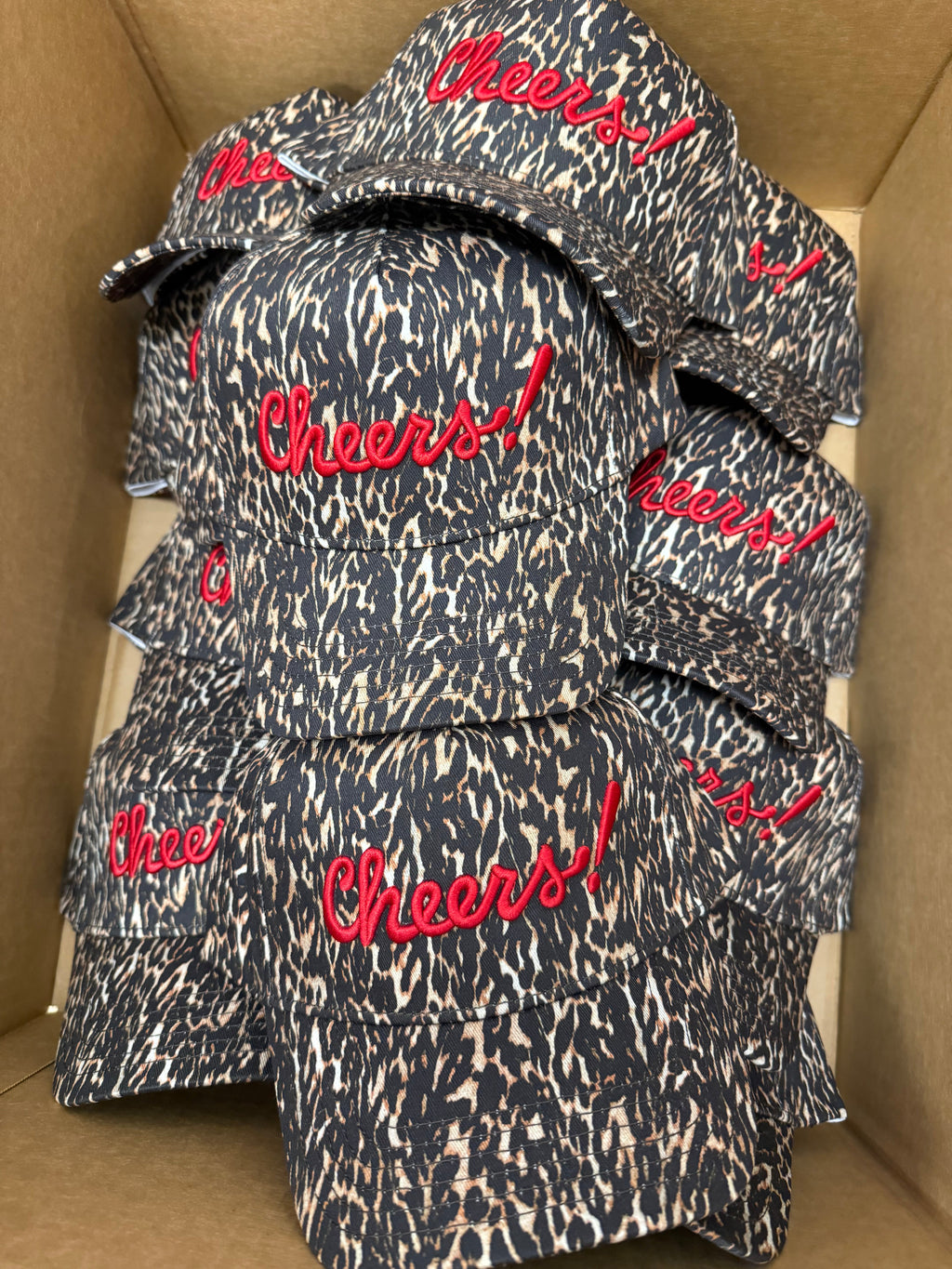 Cheers! - Luxe Leopard Trucker Hat