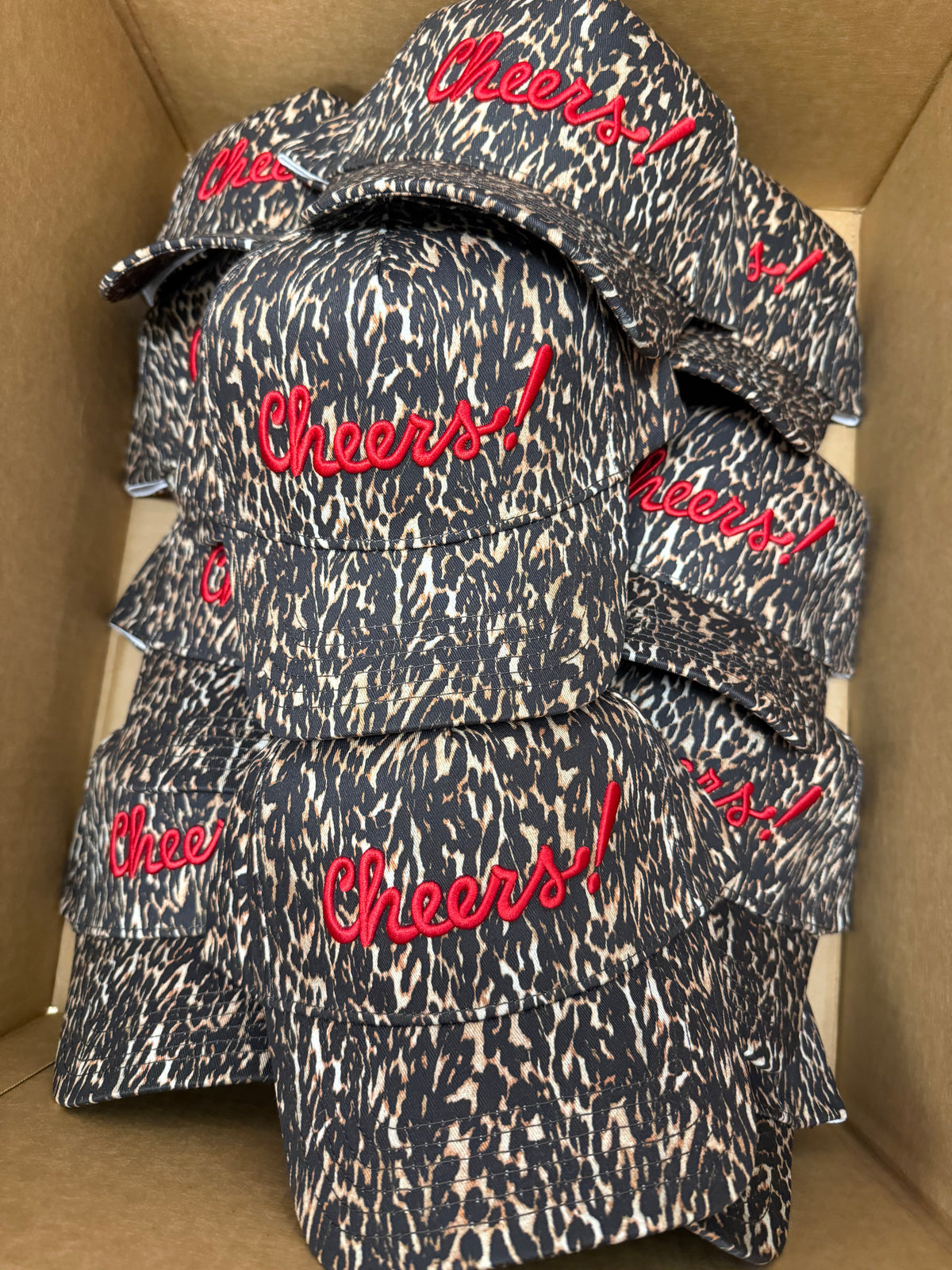 Cheers! - Luxe Leopard Trucker Hat