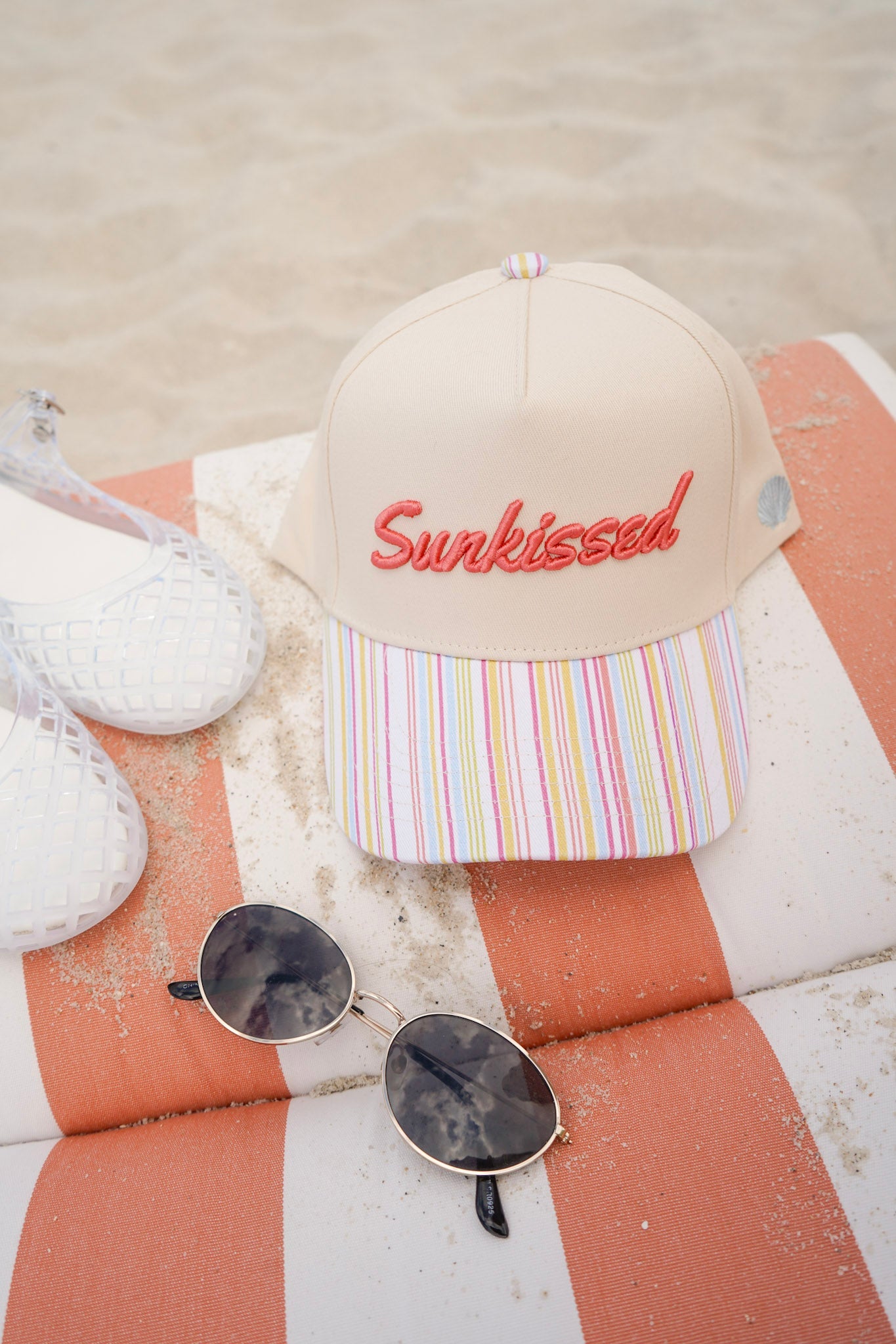 Sunkissed - Party Stripes Trucker Hat