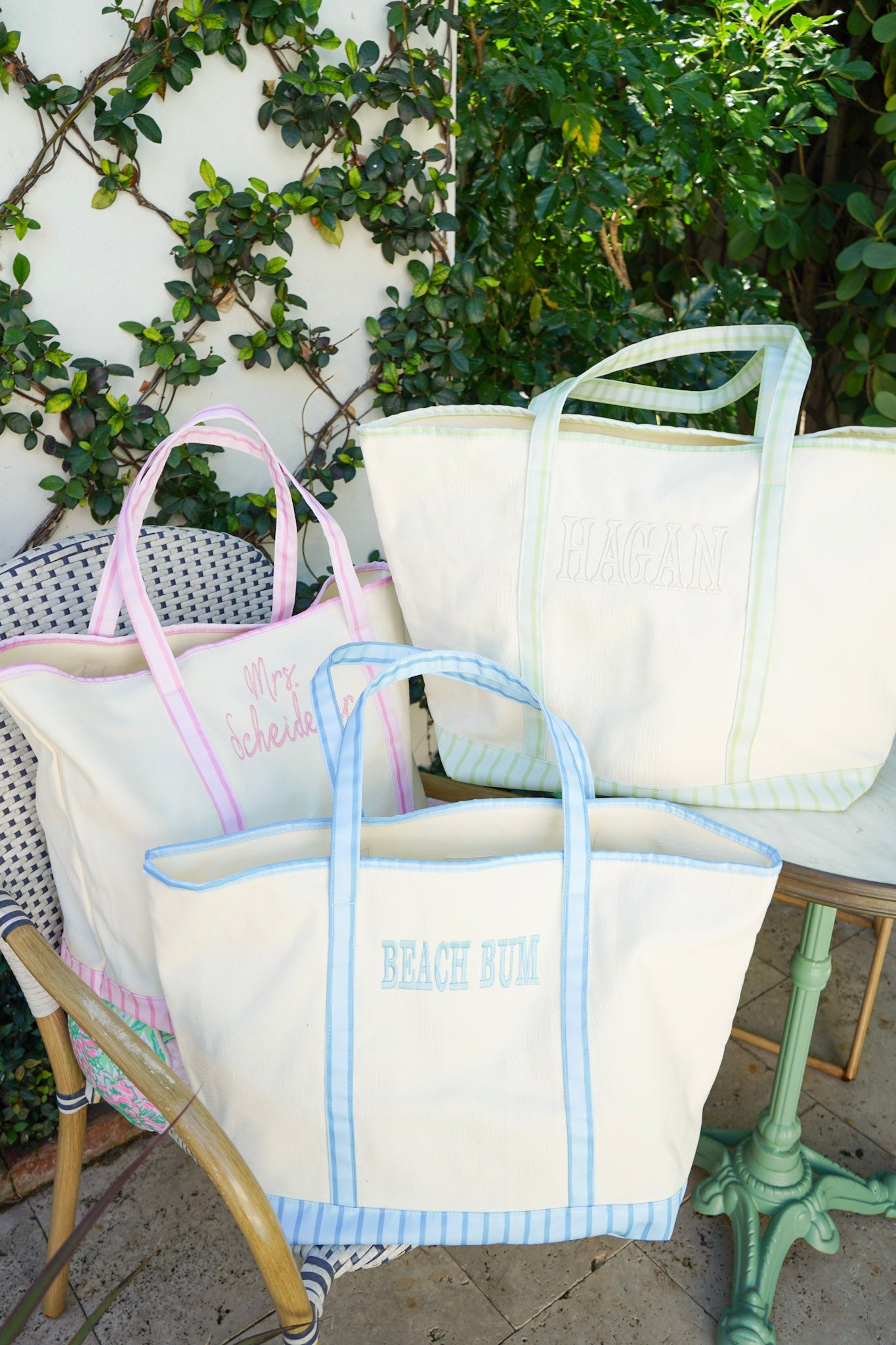 Standard Canvas Tote - Striped