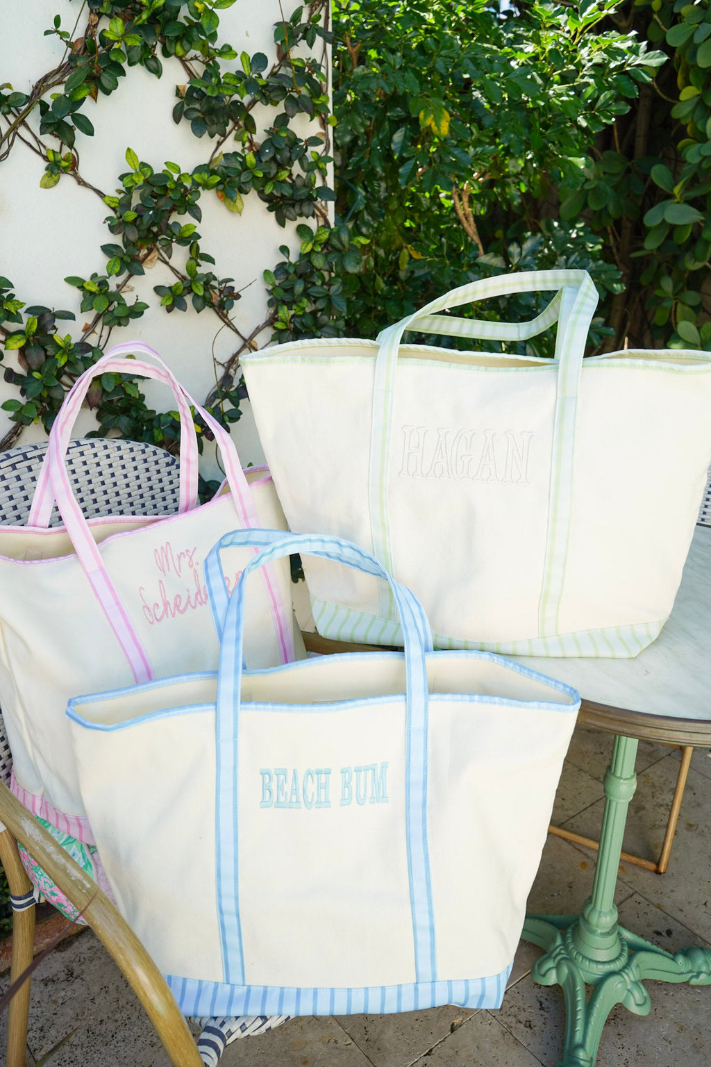 Standard Canvas Tote - Striped