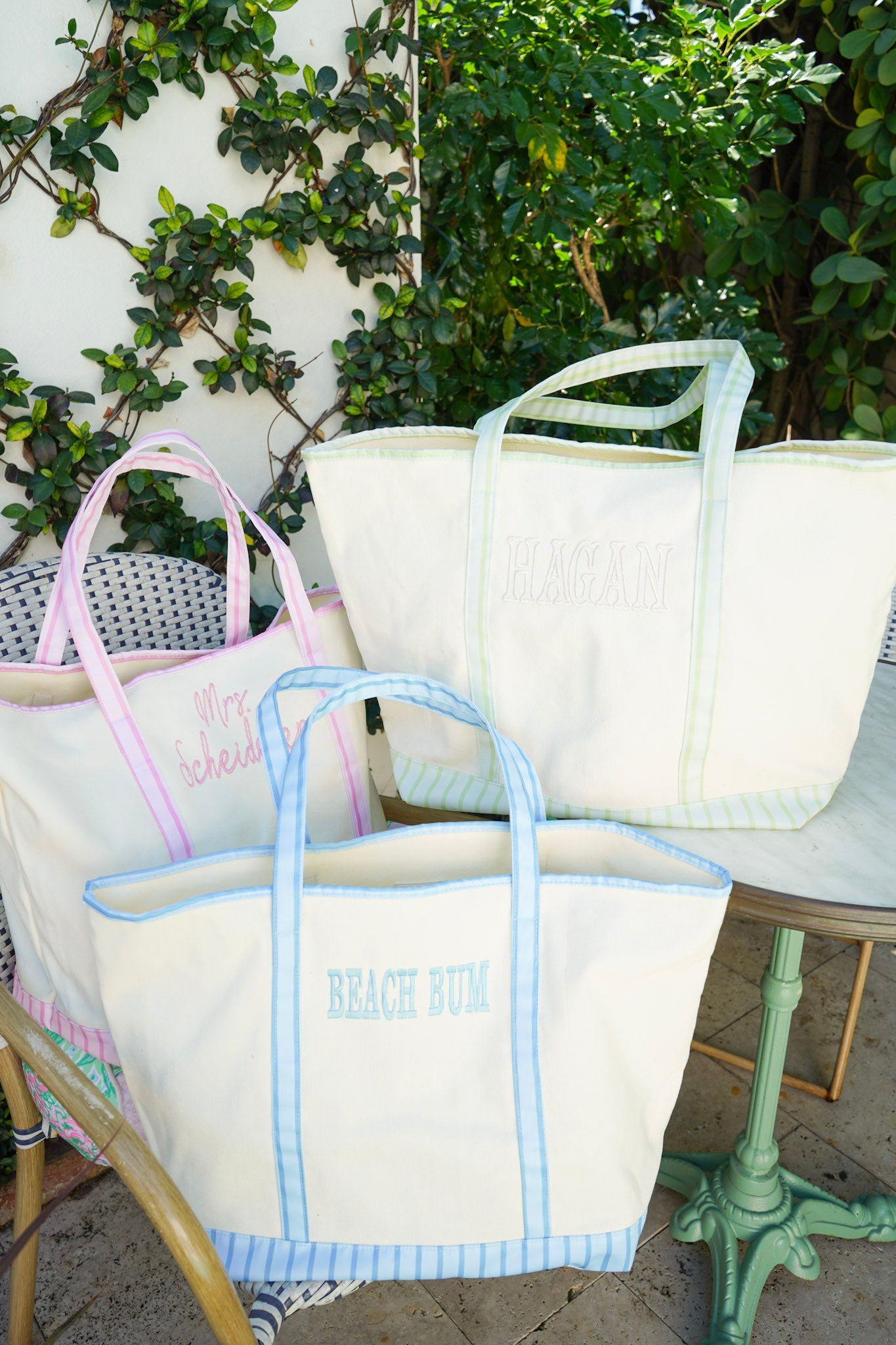 Standard Canvas Tote - Striped