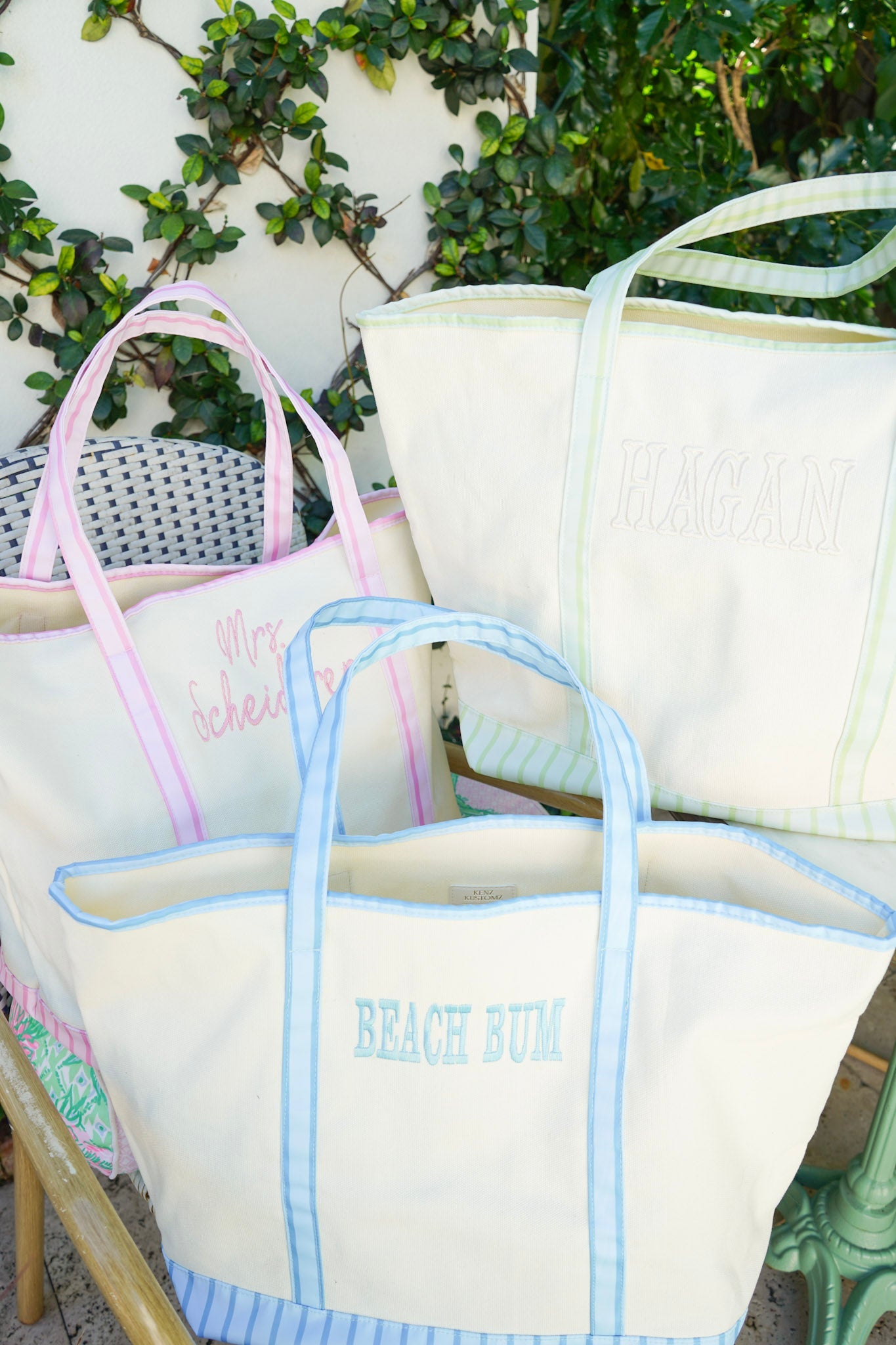 Standard Canvas Tote - Striped