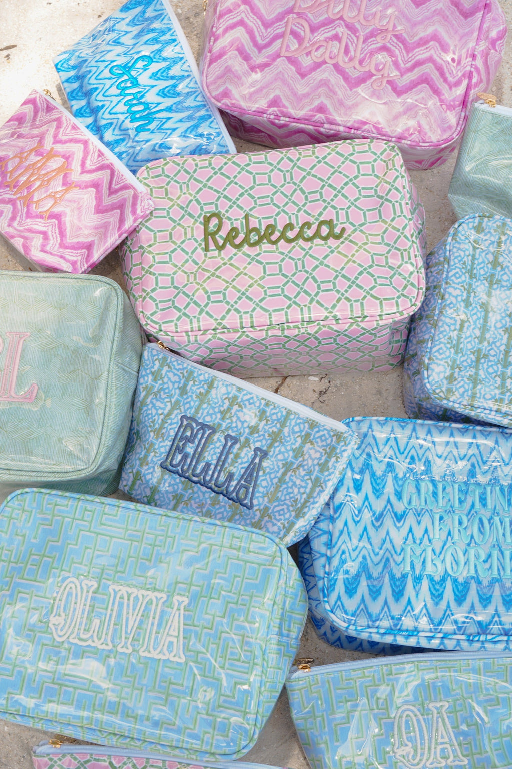 Clear Coat Toiletry Bags x Lemon Park | Customizable
