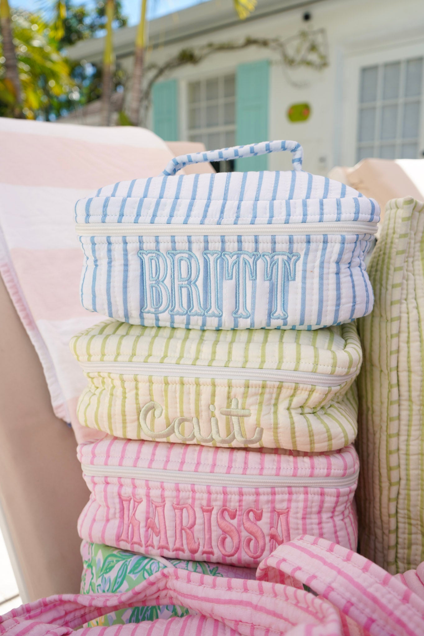 Quilted Block-Print - Stripe Collection