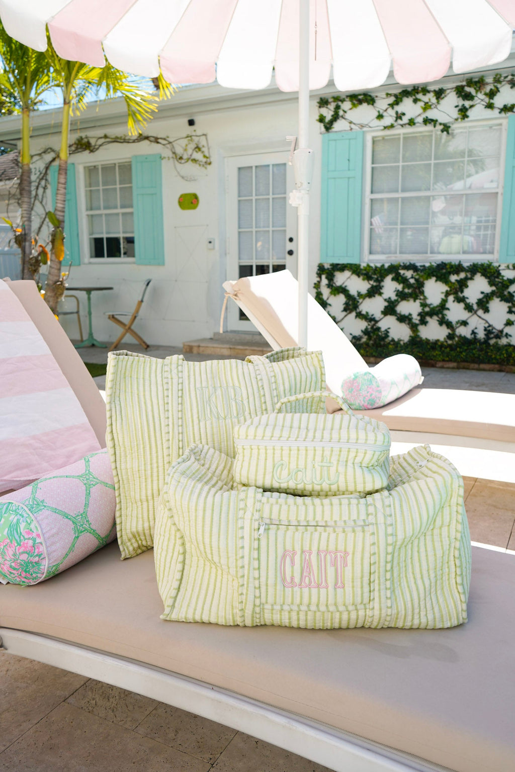 Quilted Block-Print - Stripe Collection