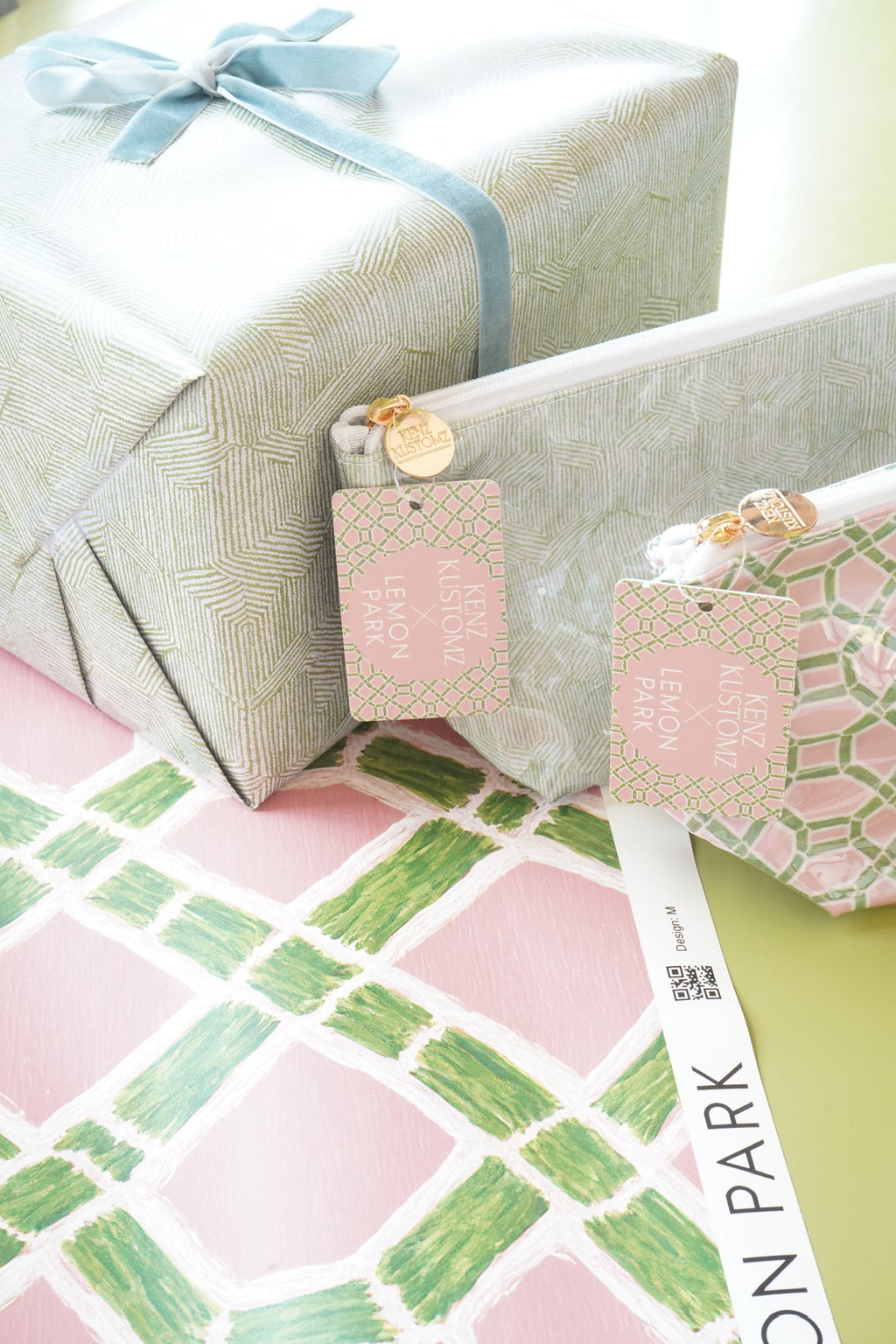 Clear Coat Toiletry Bags x Lemon Park | Customizable