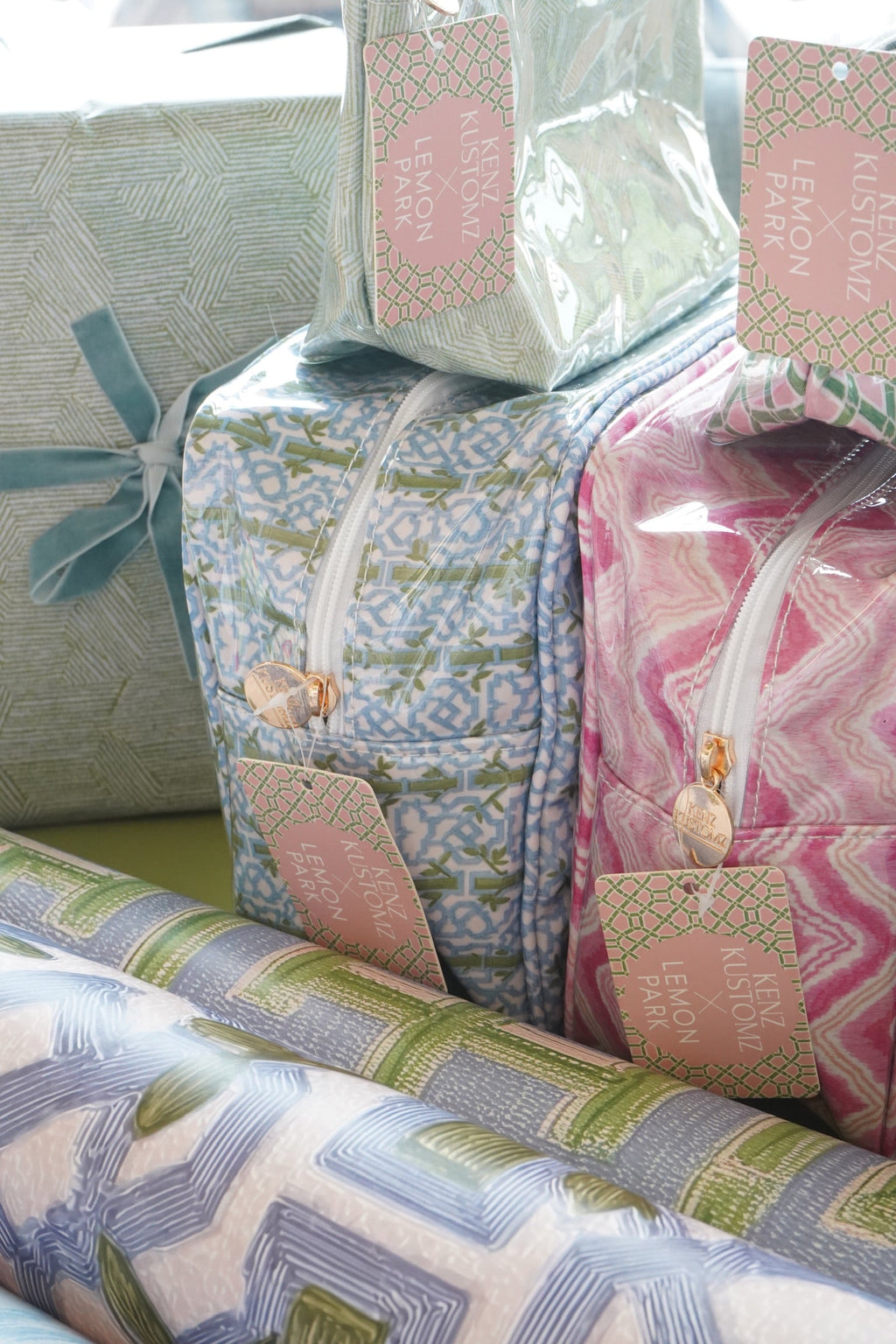 Clear Coat Toiletry Bags x Lemon Park | Customizable