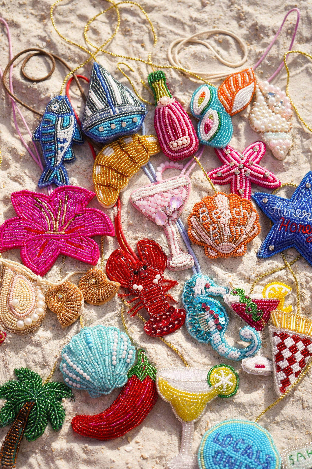 Beaded Bag Charms