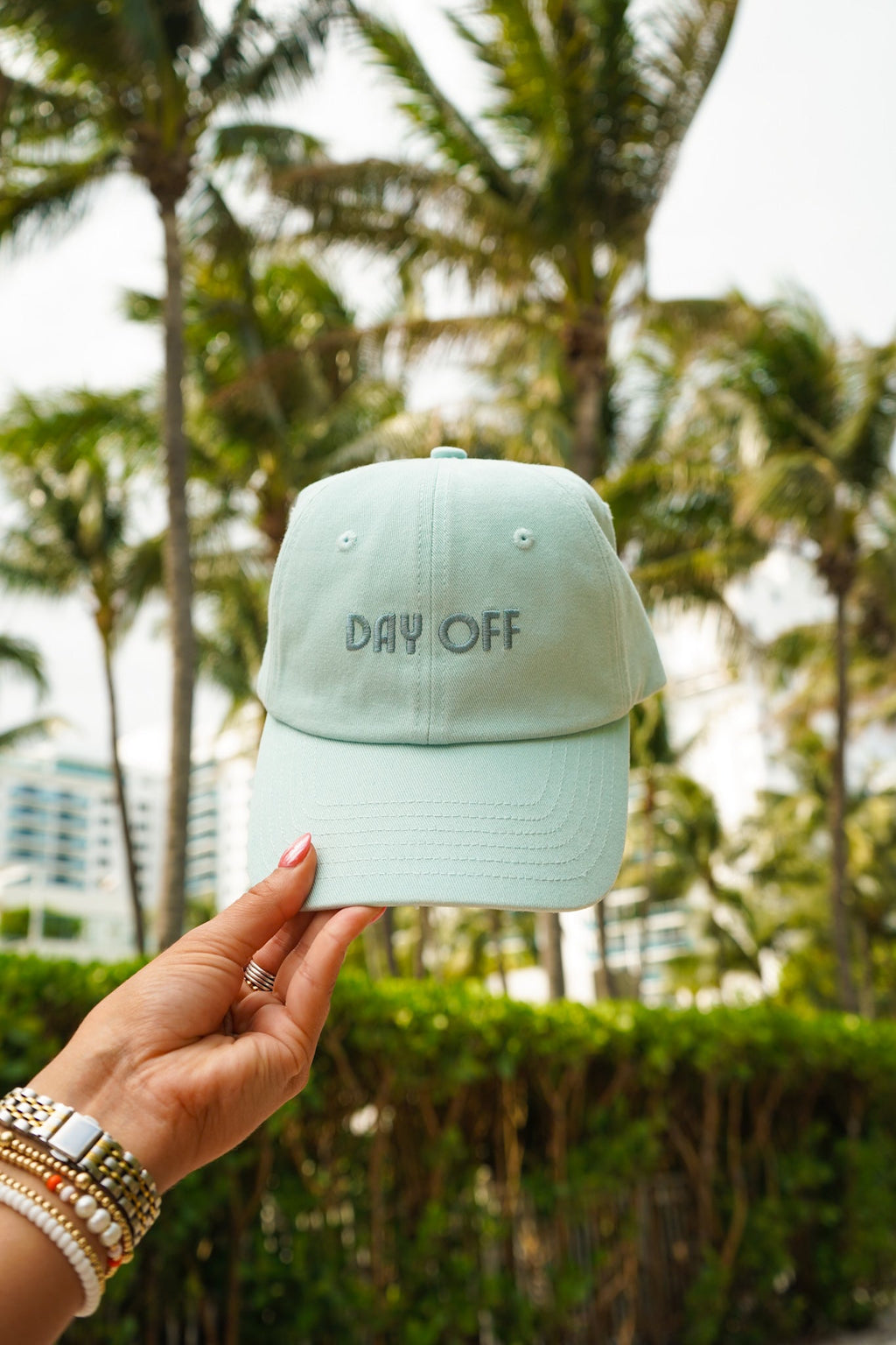 Day Off - Baby Blue Dad Cap