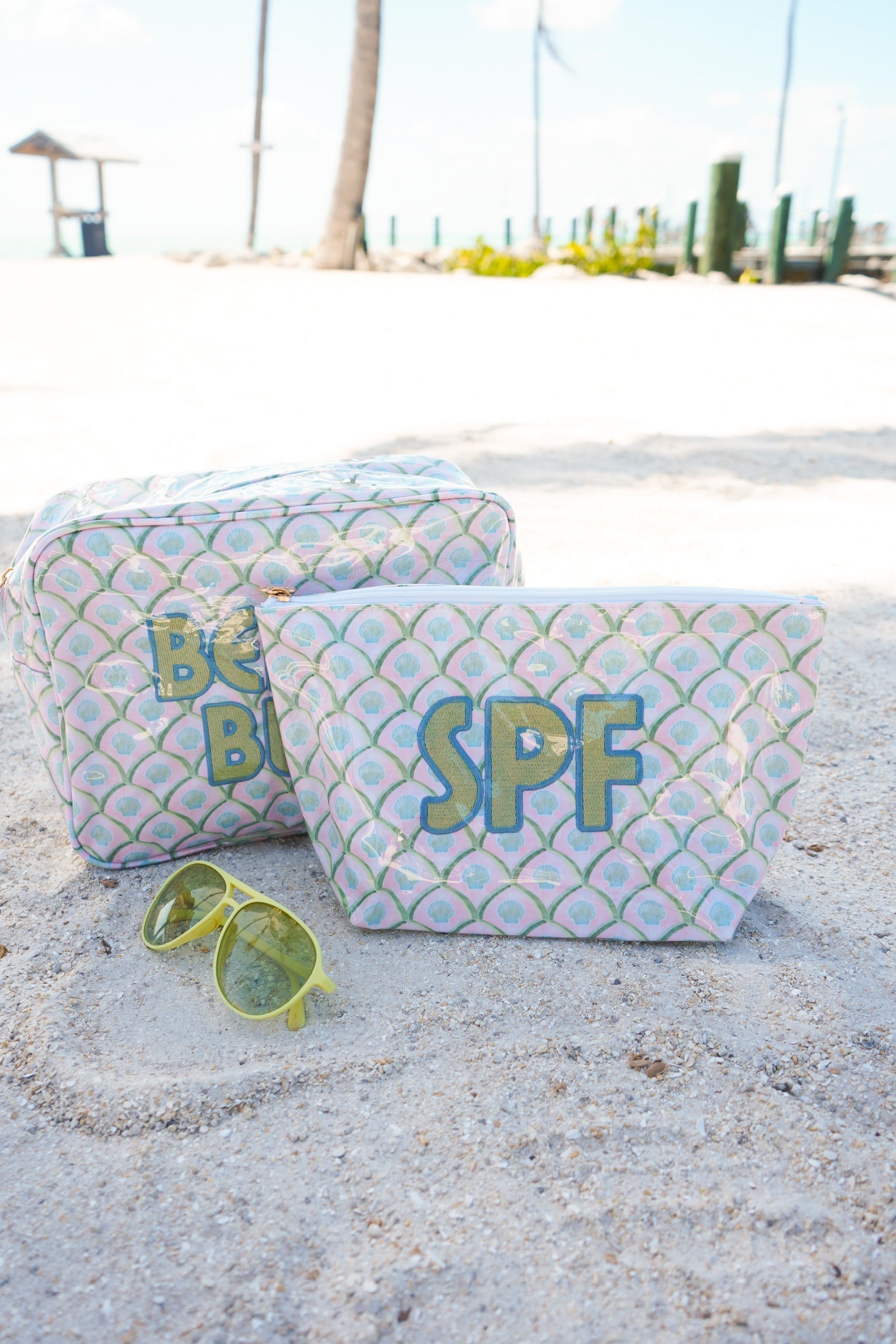 SPF - Salty Peach Clear Coat Bag