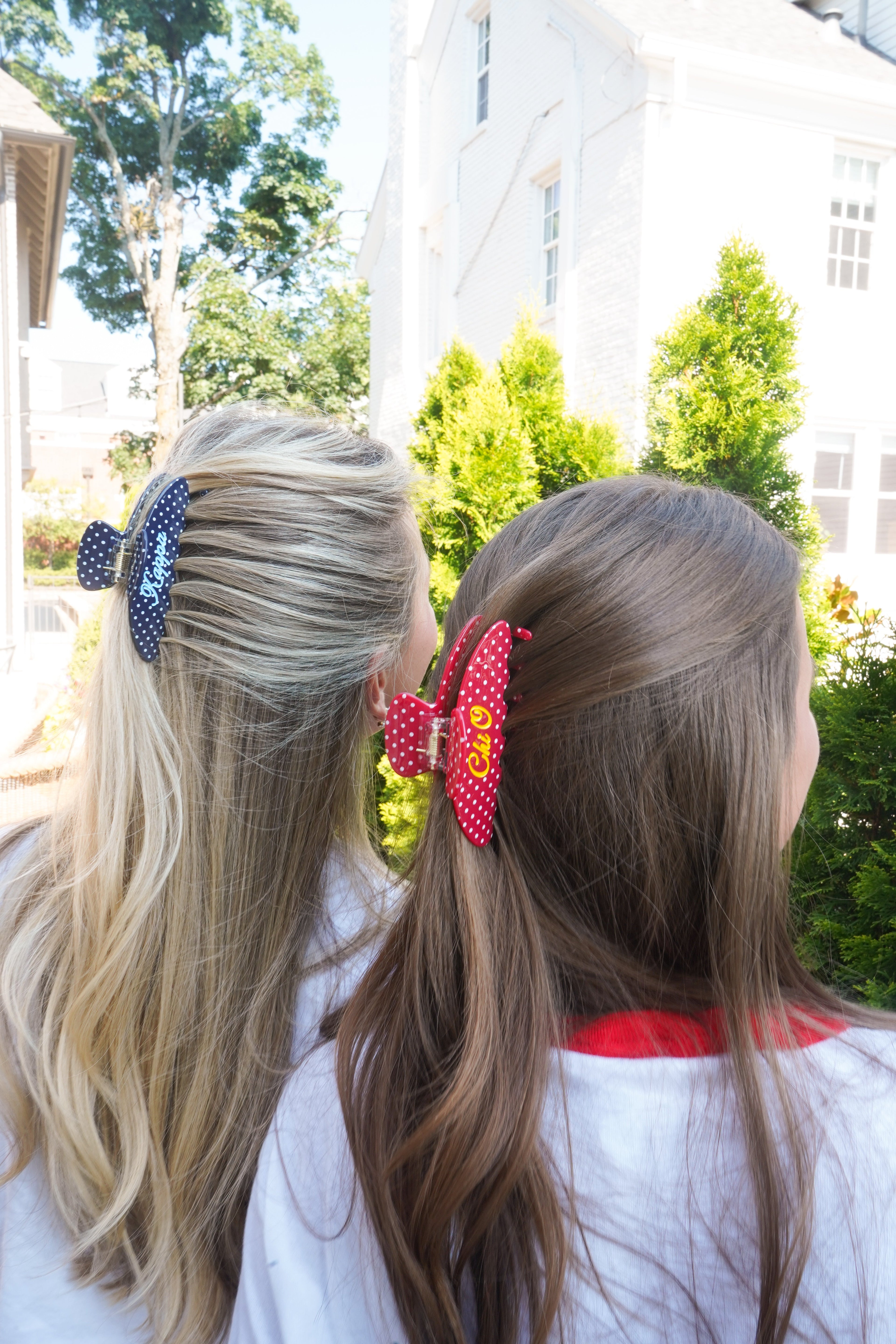 Sorority Hair Clips